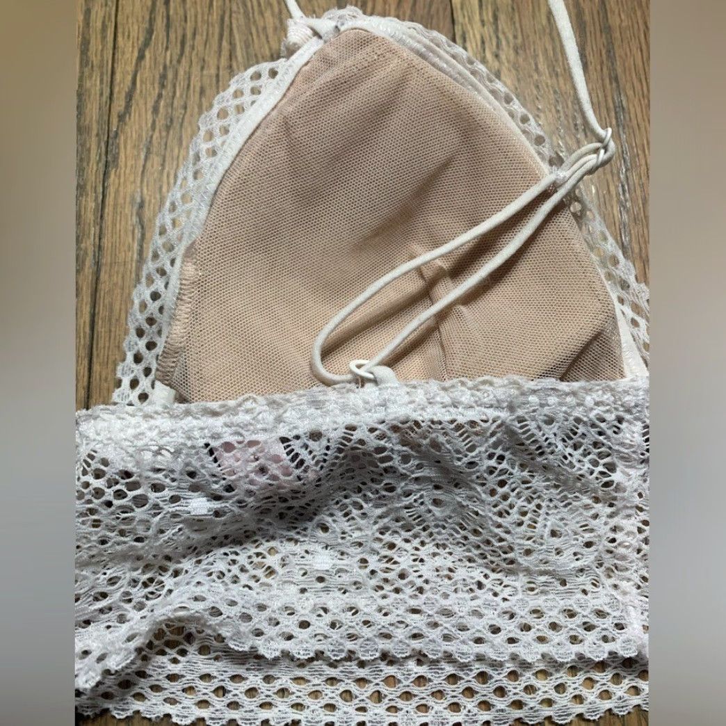 Victoria's Secret Victoria's Secret Bralette White S Size Small Womens Bra Bralette Regular VS White S Bralette Victoria's Secret Bralette Small White Women Size ONE SIZE - 5 Thumbnail
