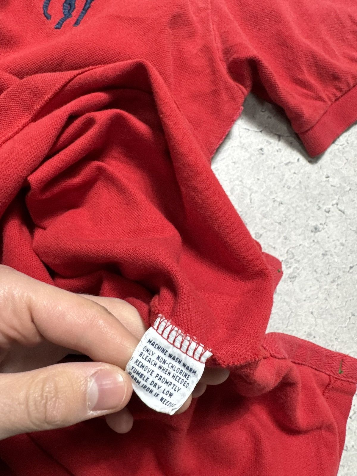 Polo Ralph Lauren Polo Ralph Lauren #2 Big Pony Polo Shirt Red Size L Size US L / EU 52-54 / 3 - 7 Thumbnail