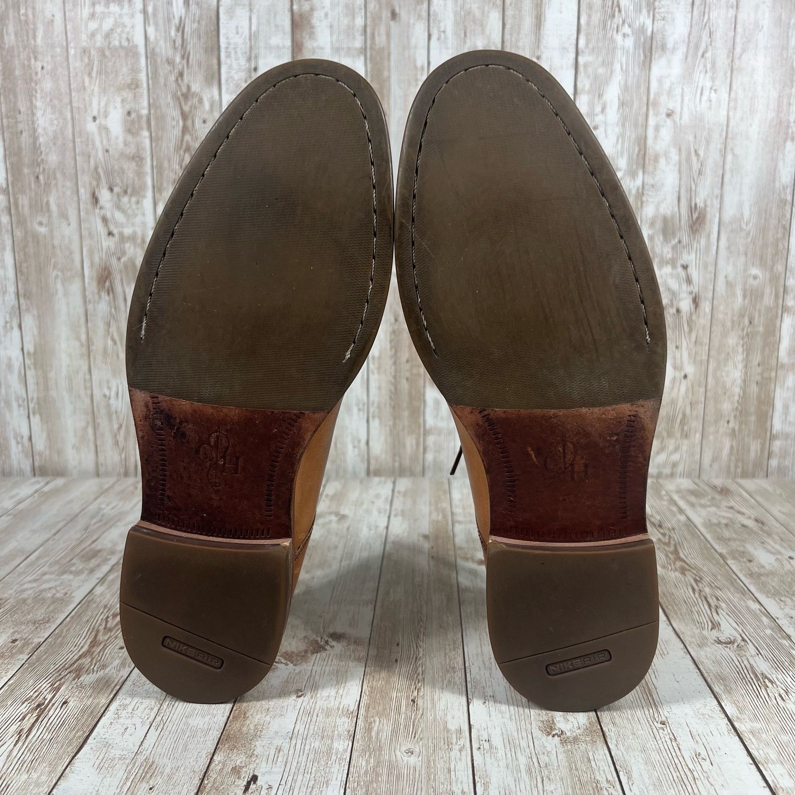 Cole Haan Cole Haan leather Oxford nik3 air heel tan Mens 8.5 Size US 8.5 / EU 41-42 - 7 Thumbnail