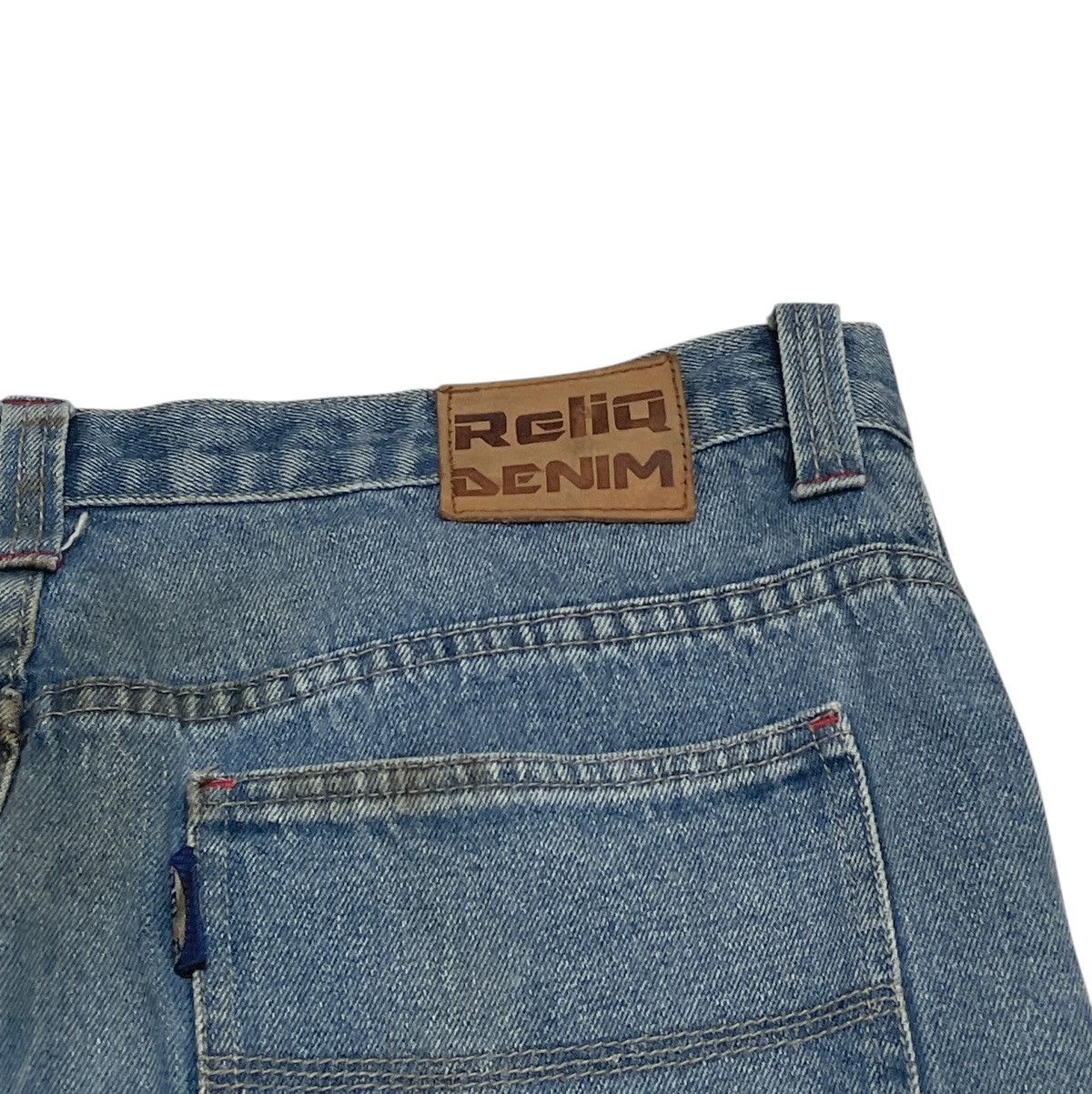 Vintage Rare Design Vintage Brand Reliq Baggy Jeans 1990s Size US 38 / EU 54 - 9 Thumbnail