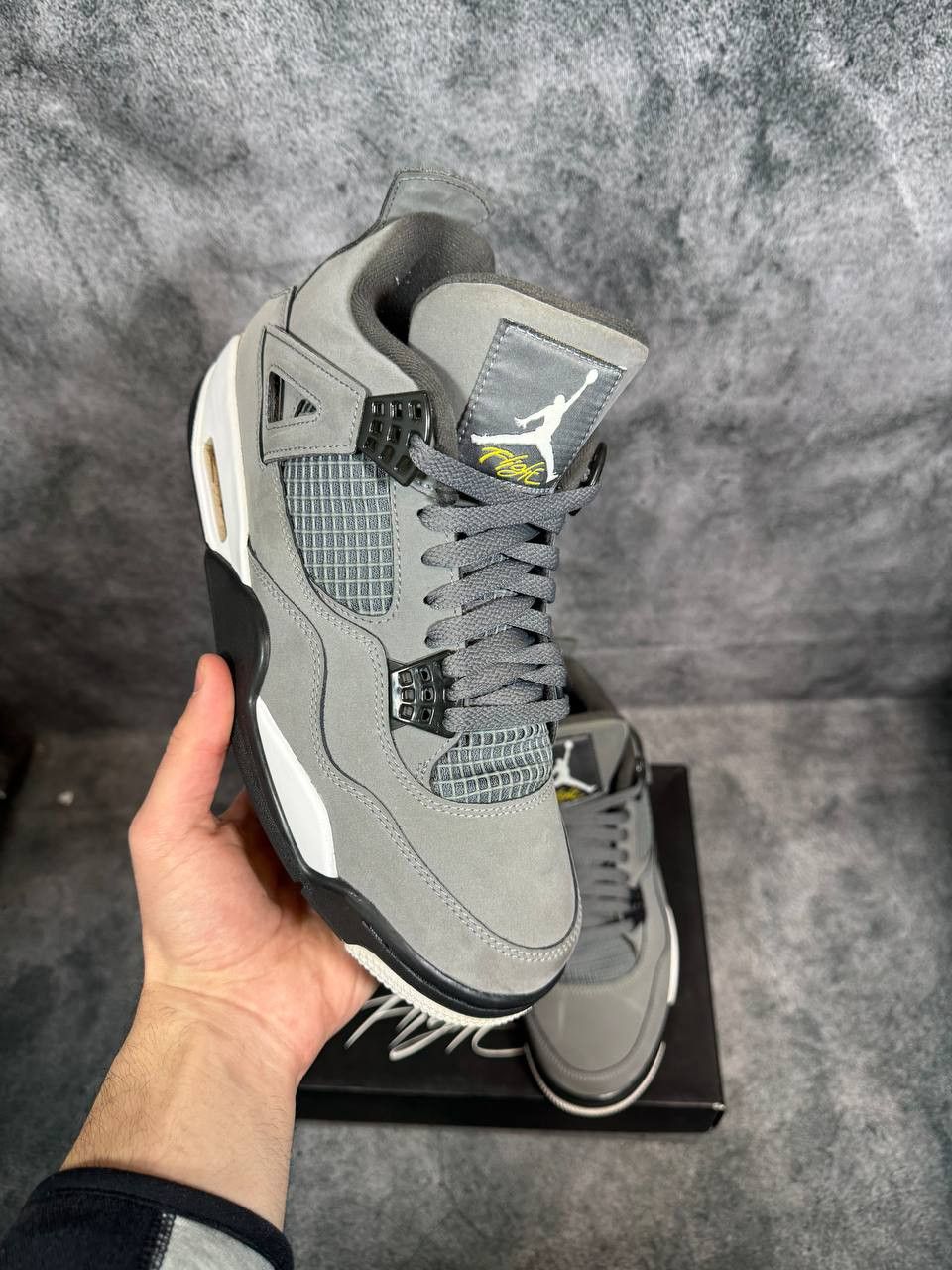 Size 9 | Jordan 4 Cool Gray With Box | Pre-Owned