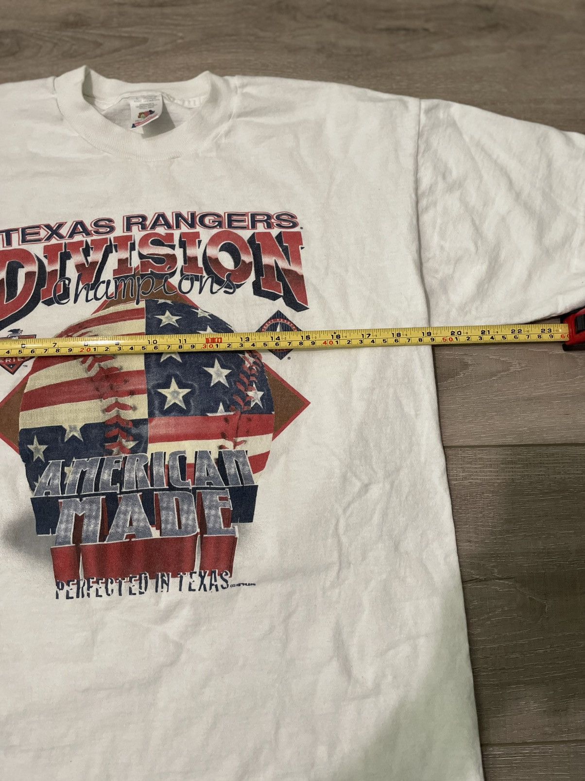 Vintage Vintage Tx Rangers Tee Size US S / EU 44-46 / 1 - 2 Thumbnail