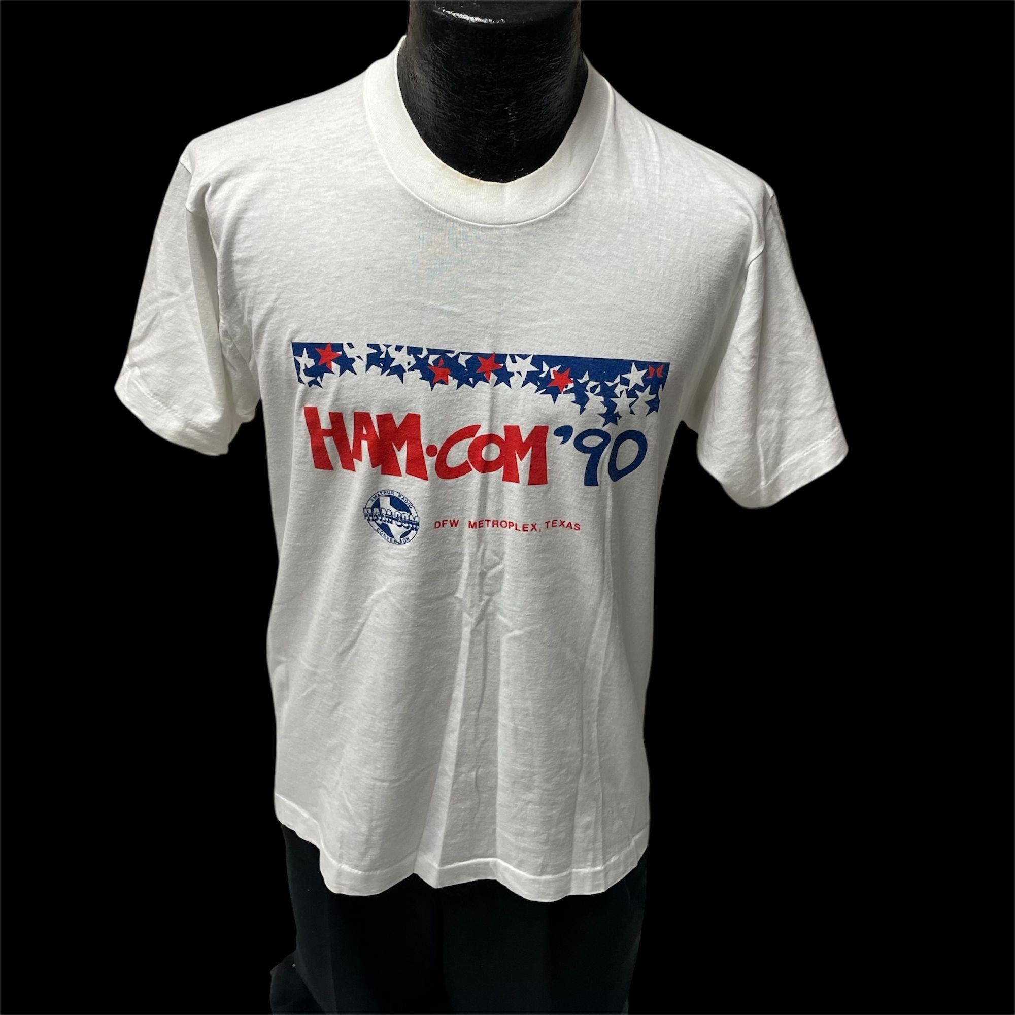 Other Vtg Screen Stars Best DFW HAM Radio Texas Convention T Shirt Size US L / EU 52-54 / 3 - 1 Thumbnail