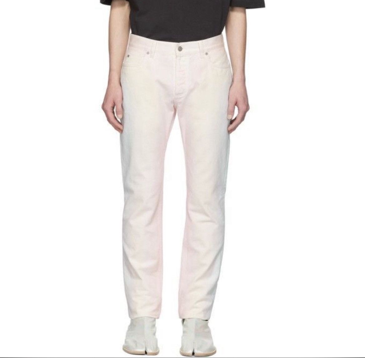 Maison Margiela Margiela White Rainbow Mens Jeans - Sz 30 Size US 30 / EU 46 - 5 Thumbnail