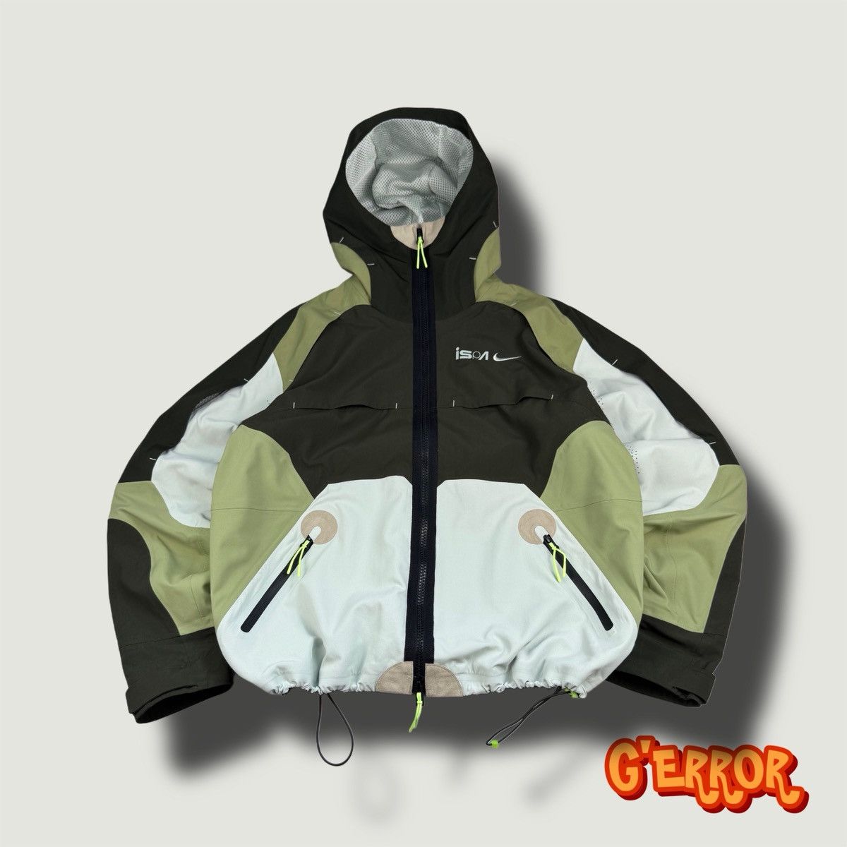 Pre-owned Nike X Nike Acg Nike X Ispa Oversize Waterproof Nylon Gorpcore Jacket