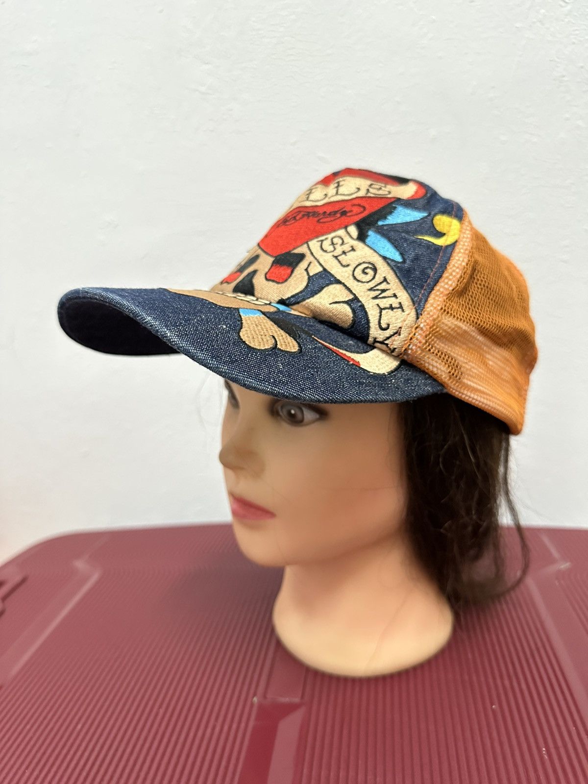 Ed Hardy Ed Hardy Cap by Christian Audigier Vintage Tattoo Size ONE SIZE - 3 Thumbnail