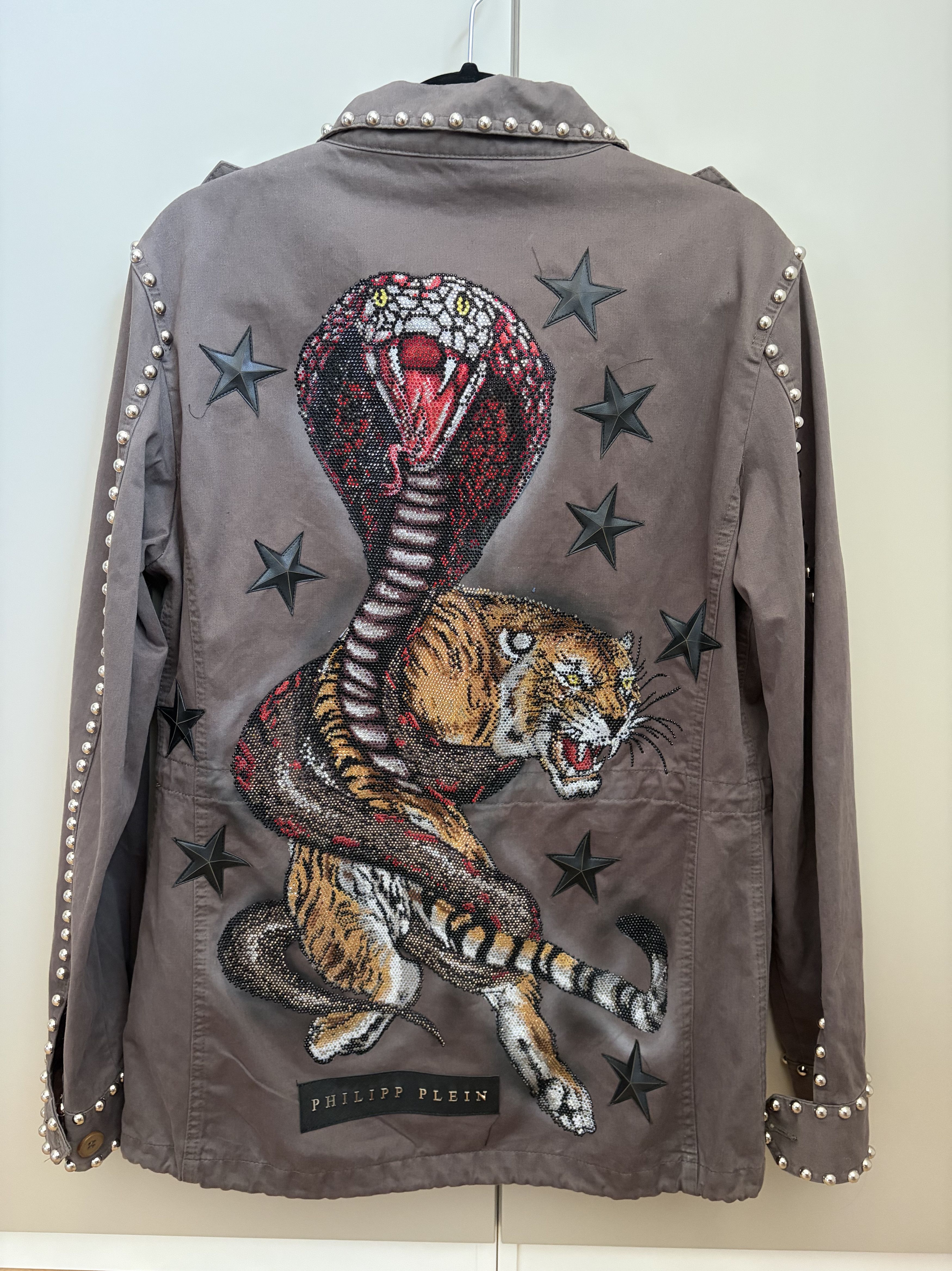 Philipp Plein Philipp Plein SS18 Milan Fashion Show Military Jacket Size S / US 4 / IT 40 - 2 Thumbnail