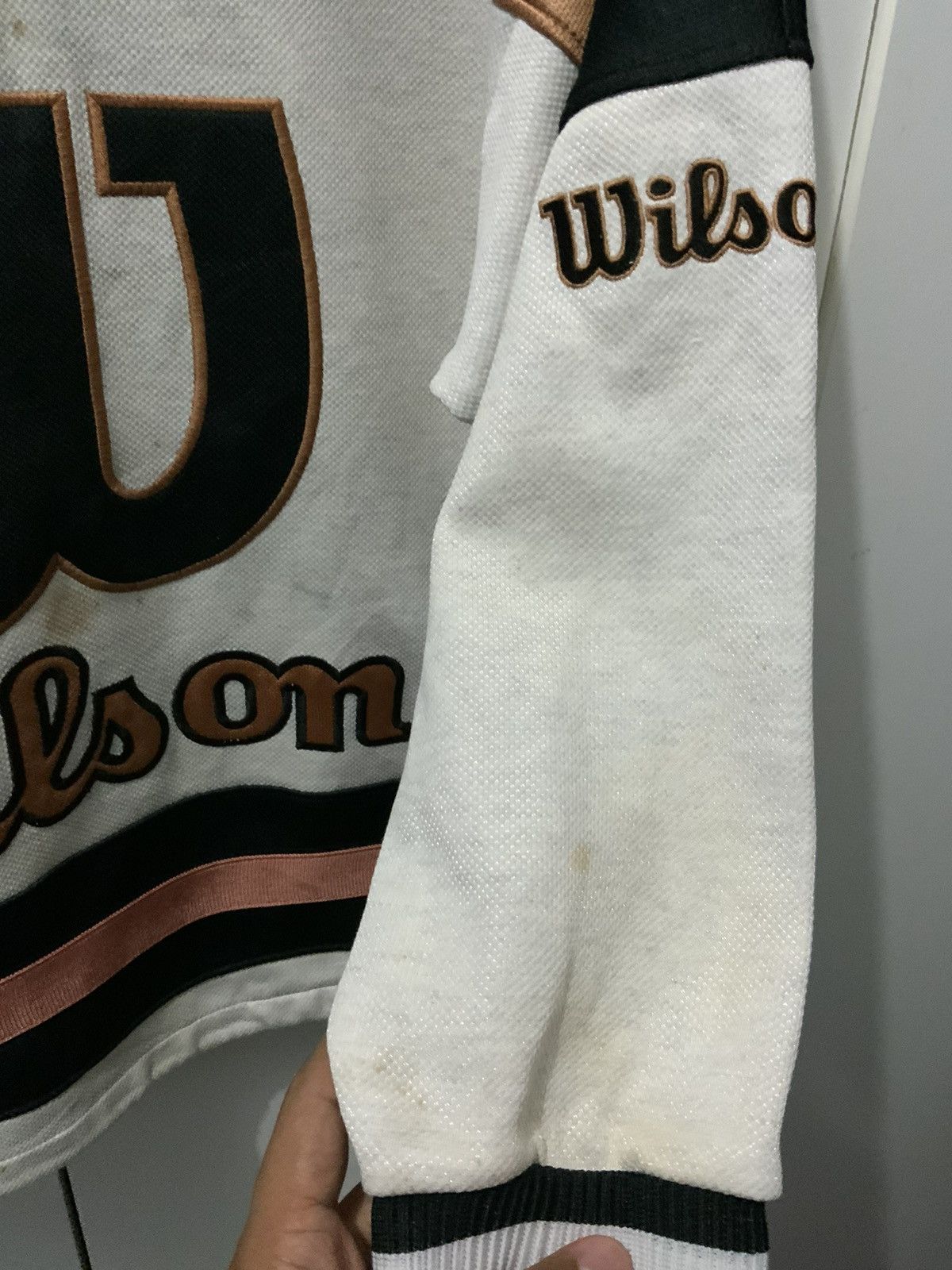 Japanese Brand Vintage Wilson Half Zipper Sweatshirt Size US M / EU 48-50 / 2 - 16 Thumbnail