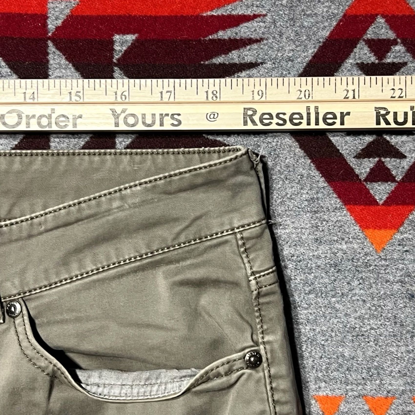 Peter Millar Peter Millar Golf Pants Mens 38 Gray Stretch Performance Chino A7 Size US 38 / EU 54 - 3 Thumbnail