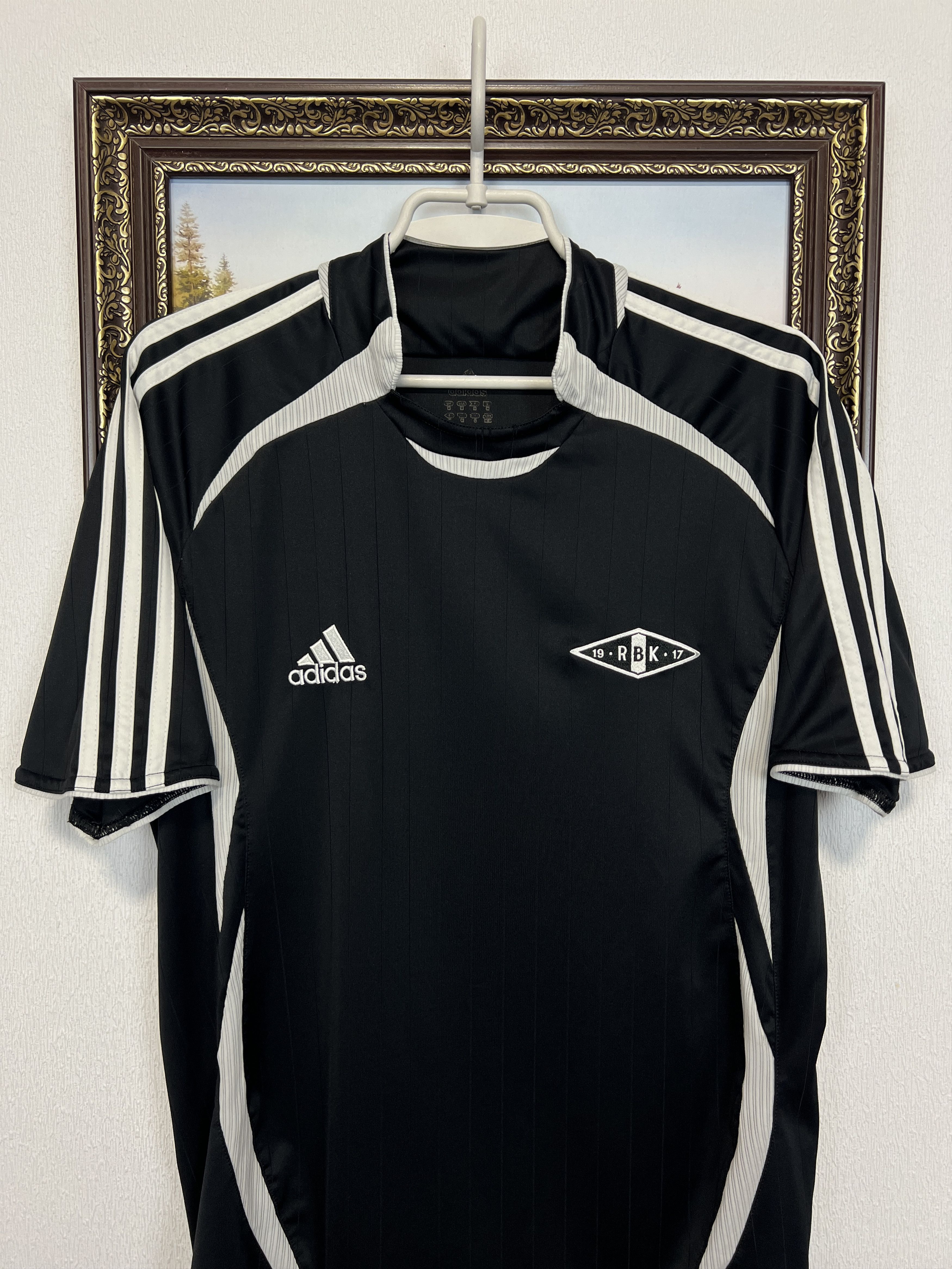 Adidas Rosenborg Away football shirt 2007 Soccer Jersey Trikot Size US M / EU 48-50 / 2 - 2 Thumbnail