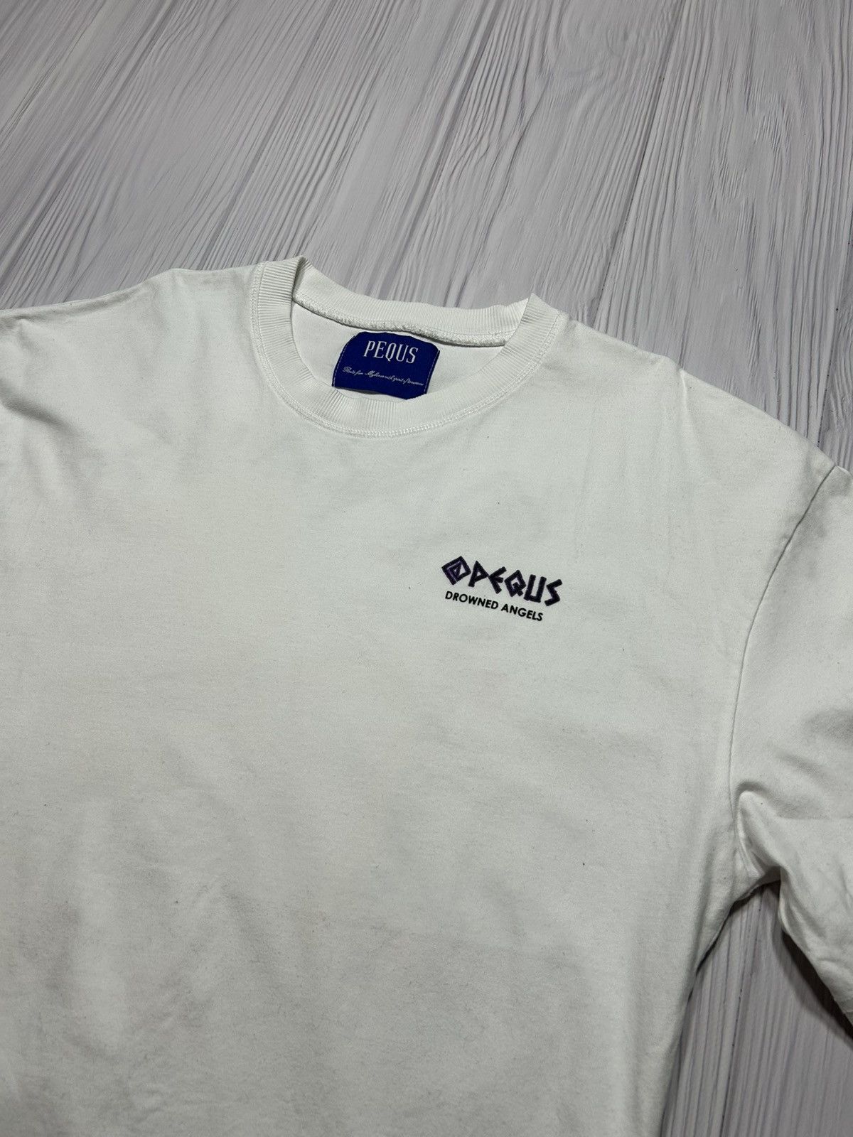 Designer × Japanese Brand PEQUS Drowned Angels T-Shirt Size XL Size US XL / EU 56 / 4 - 7 Thumbnail