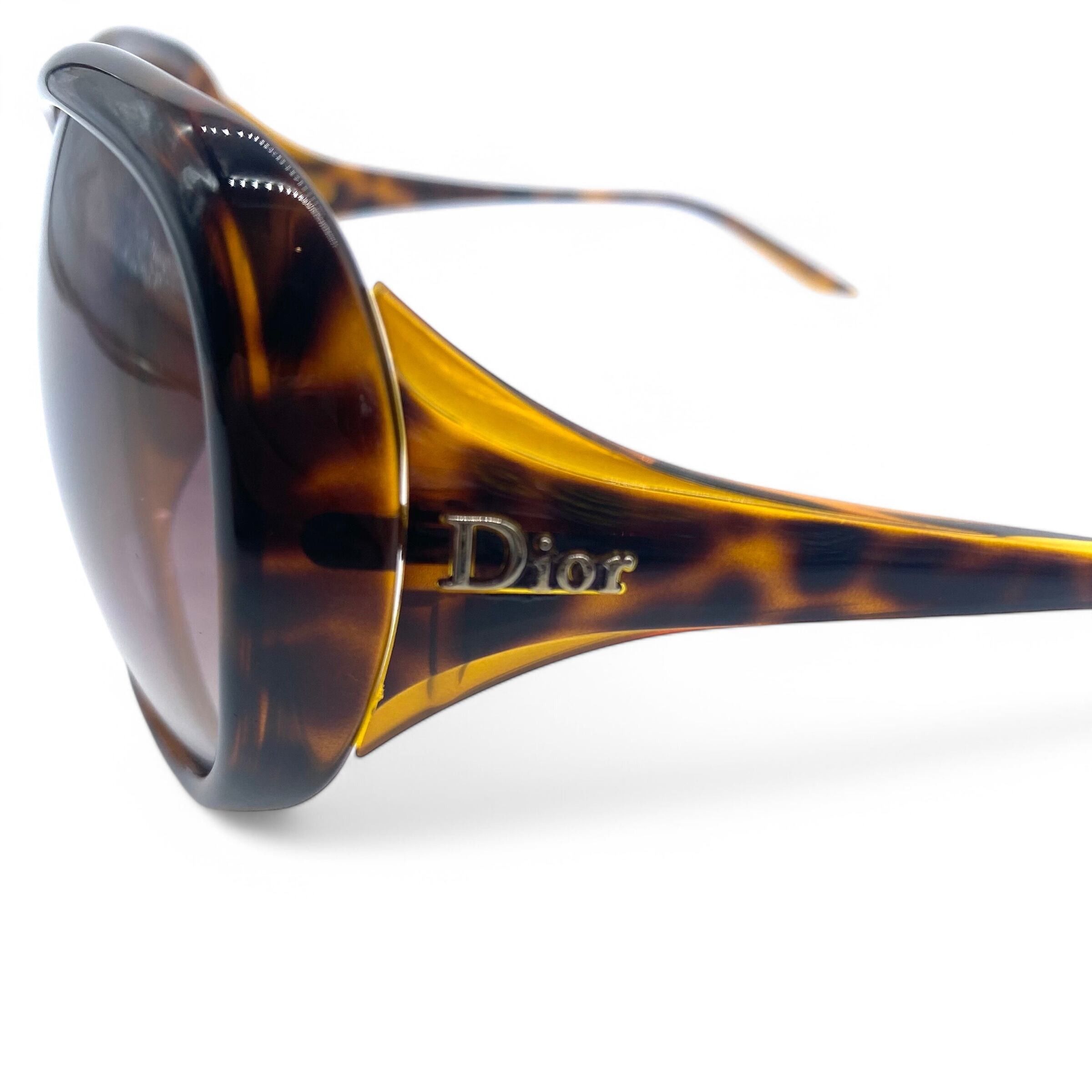 Dior Eye Wear Sunglasses Tortoiseshell