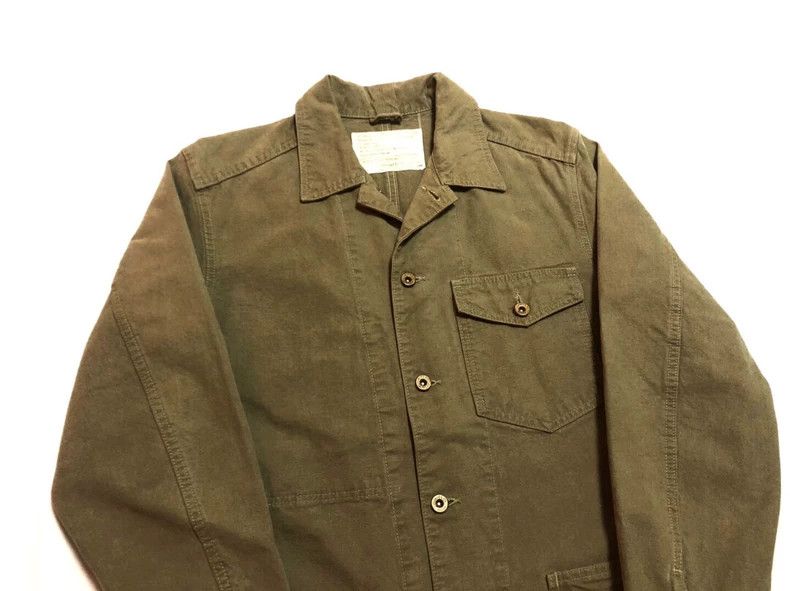 Freewheelers FREEWHEELERS Khaki vintage workwear jacket Size US M / EU 48-50 / 2 - 4 Thumbnail