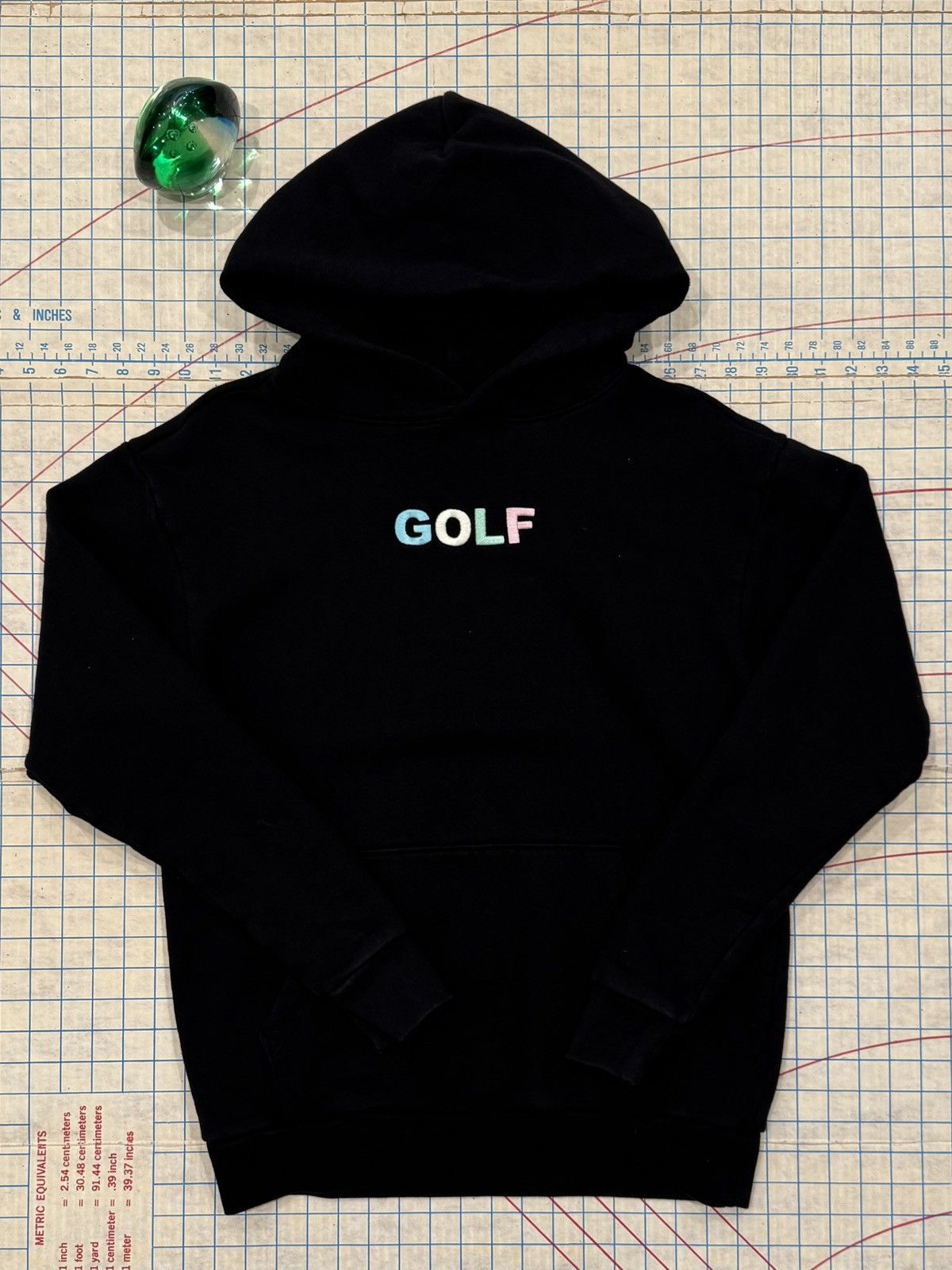 Golf Wang Golf Wang Golf Embroidered Spell Out Hoodie Small Black Size US S / EU 44-46 / 1 - 3 Thumbnail