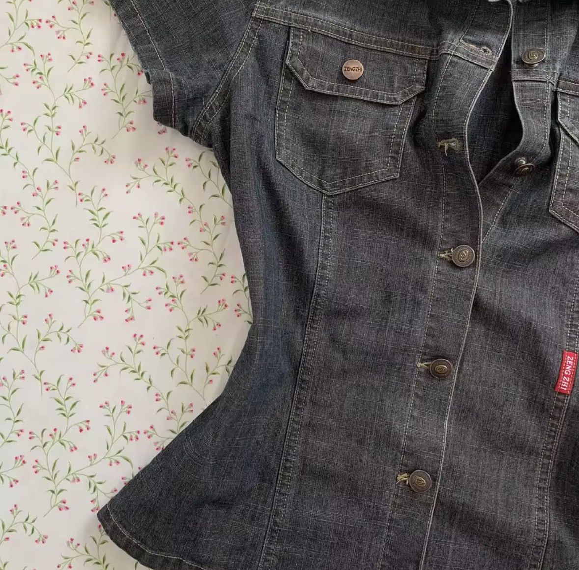 Other Y2K Button-Up Harajuku Blouse Size M / US 6-8 / IT 42-44 - 3 Thumbnail