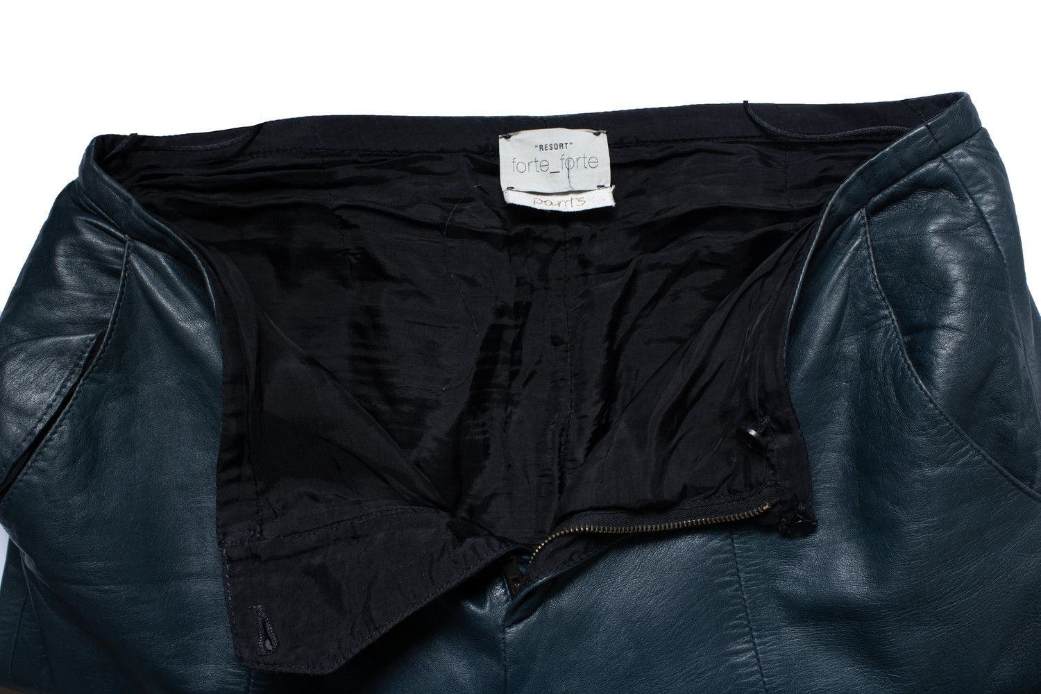 forte_forte Forte Forte, emerald green leather pantalon Size 30" / US 8 / IT 44 - 7 Thumbnail