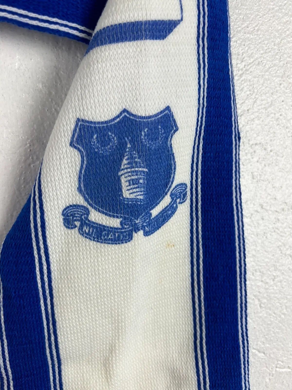 Vintage 90s Vintage Everton FC Soccer Football Fanwear Scarf Muffler Size ONE SIZE - 2 Thumbnail