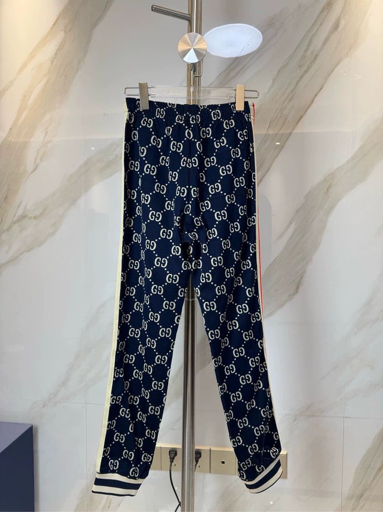 Gucci Gucci Size XXSBlue full-print trousers 2501-Nextarrow Size US 26 / EU 42 - 2 Thumbnail