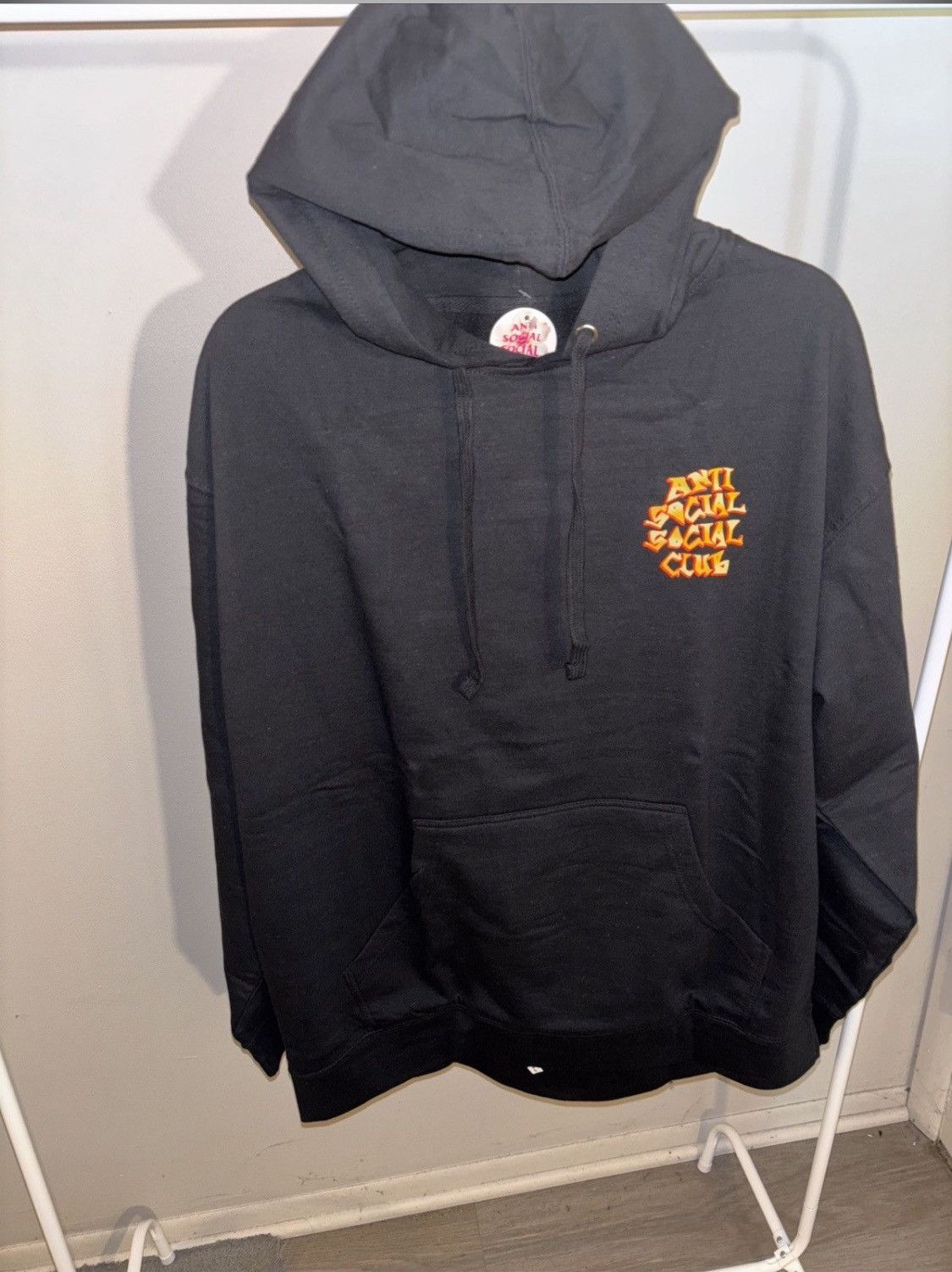Anti Social Social Club ASSC Low Brow Hoodie Black BRAND NEW Size US XL / EU 56 / 4 - 3 Thumbnail
