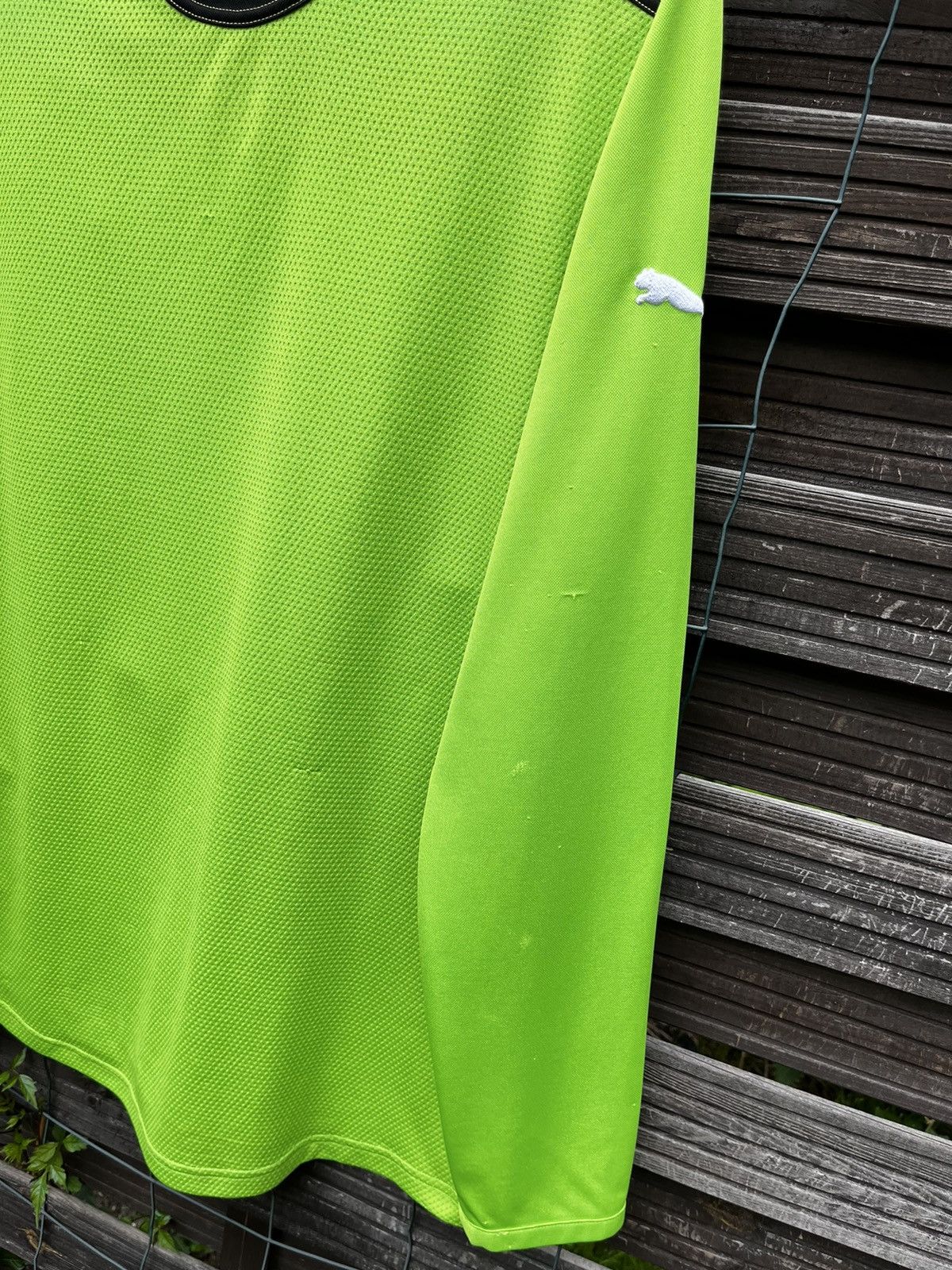 Puma × Vintage ⚽️ NEWCASTLE UNITED GOALKEEPER SOCCER JERSEY FOOTBALL SHIRT Size US L / EU 52-54 / 3 - 12 Thumbnail