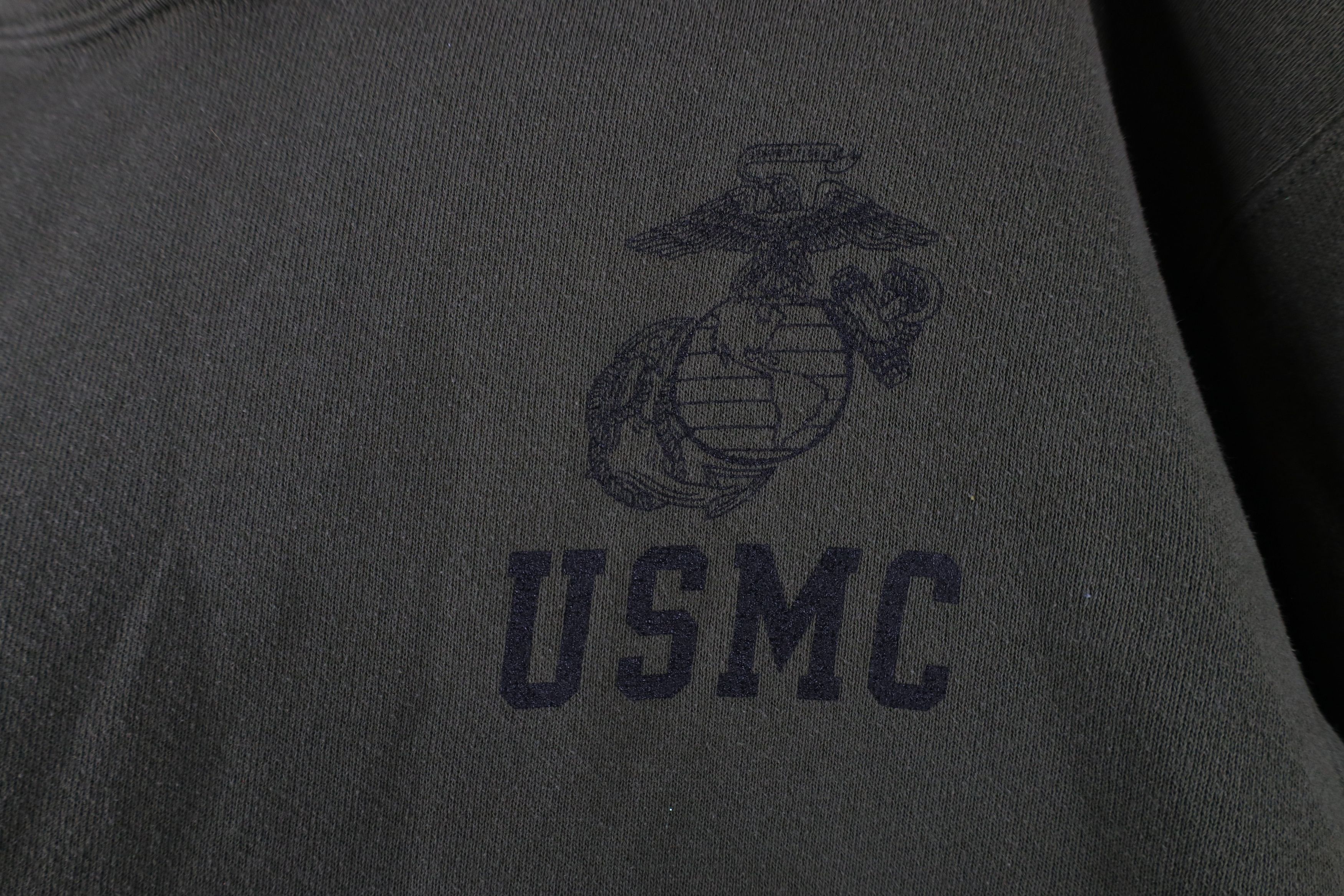 Vintage Vintage 90s United States Marine Corps Hoodie Sweatshirt USA Size US S / EU 44-46 / 1 - 4 Thumbnail