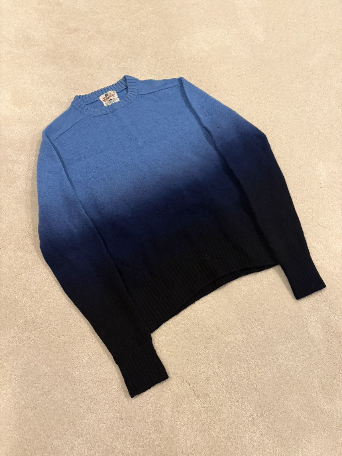 Vintage Vintage Gradient Dye Knit Sweater Size US S / EU 44-46 / 1 - 2 Thumbnail