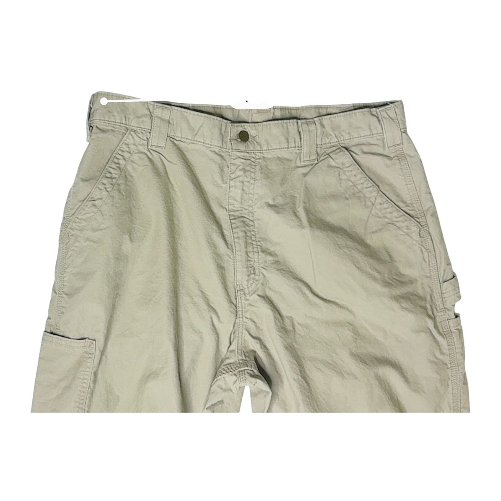 Carhartt Carhartt B151 Tan Duck Canvas Carpenter Pants 38x34 Tall Size US 38 / EU 54 - 5 Thumbnail