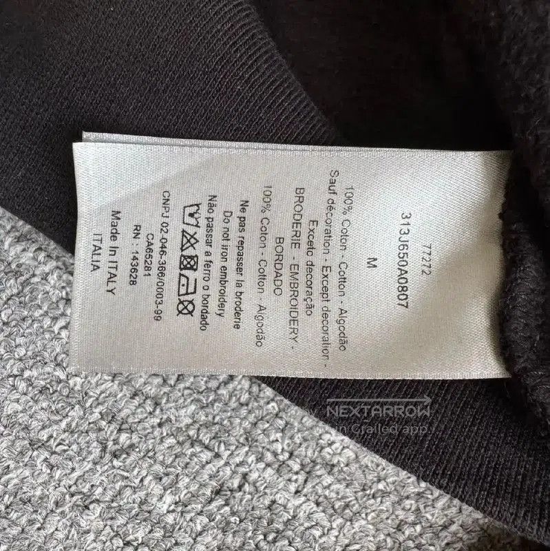 Other Dior Men's Black Cotton Pullover Sweatshirt . Size US M / EU 48-50 / 2 - 8 Thumbnail