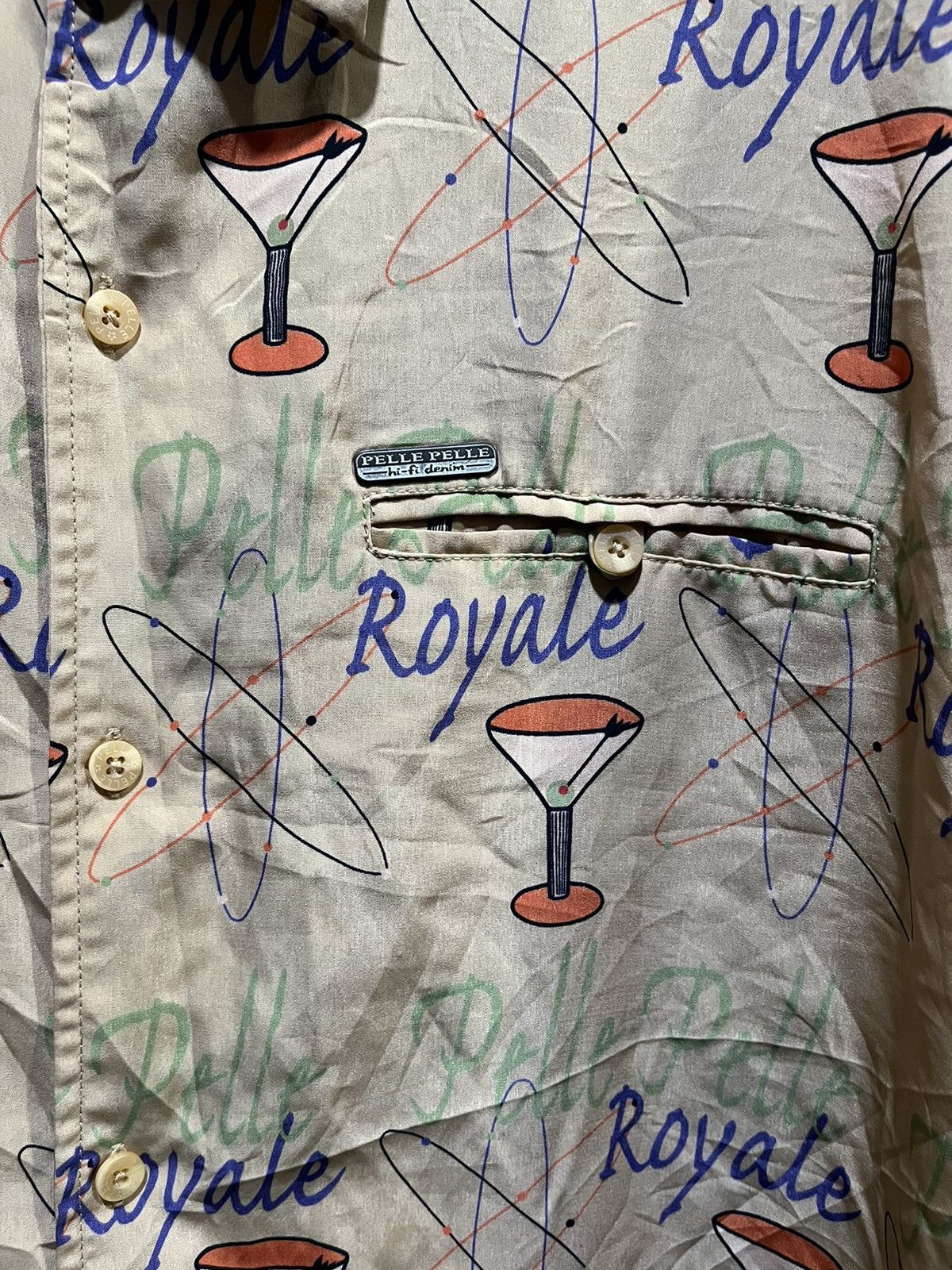 Pelle Pelle Pelle Pelle Marc Buchanan Royale Hip Hop Shirt Size US XXL / EU 58 / 5 - 3 Thumbnail