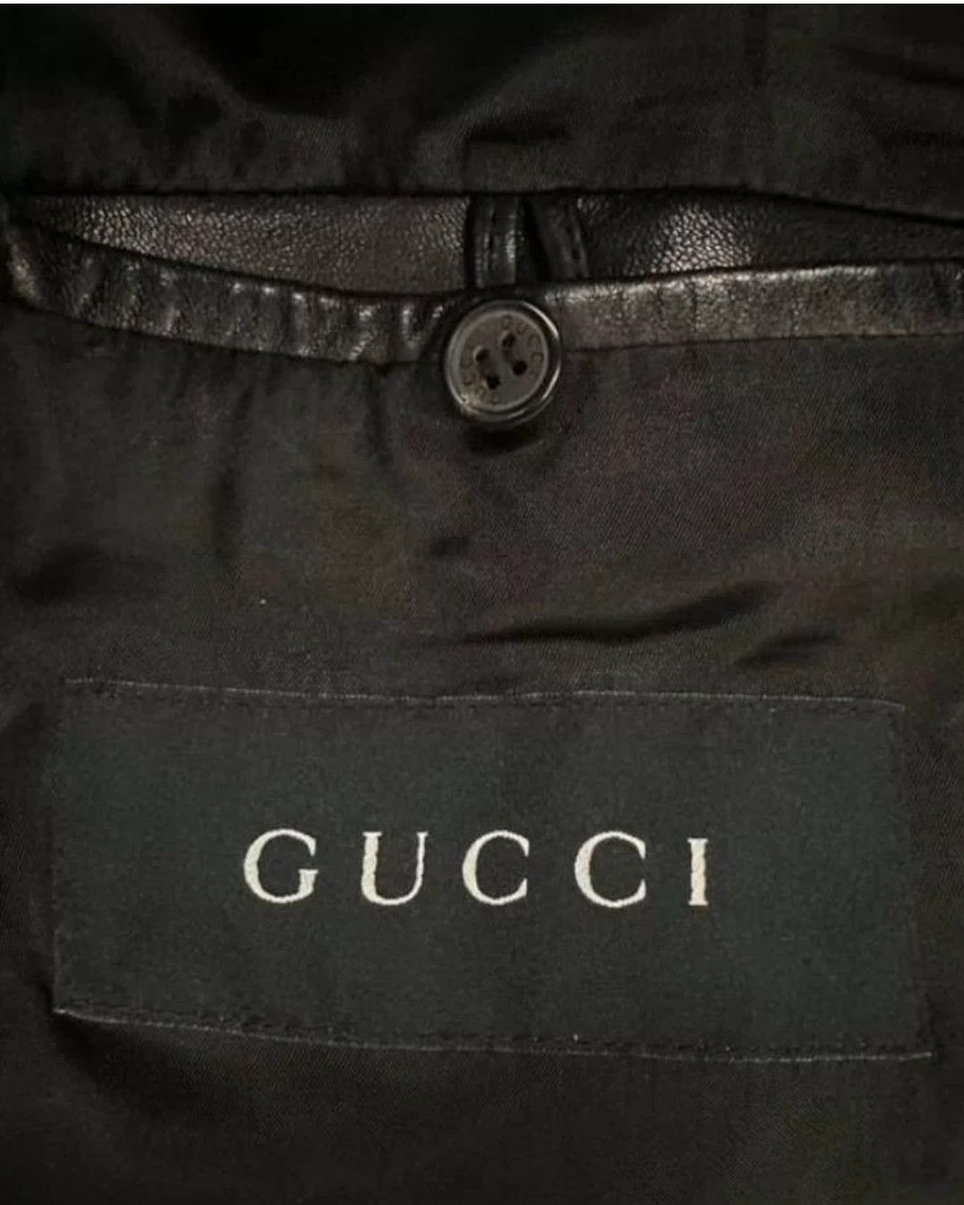 Gucci LAMBSKIN LEATHER BOMBER JACKET BY TOM FORD Size US XXL / EU 58 / 5 - 4 Thumbnail