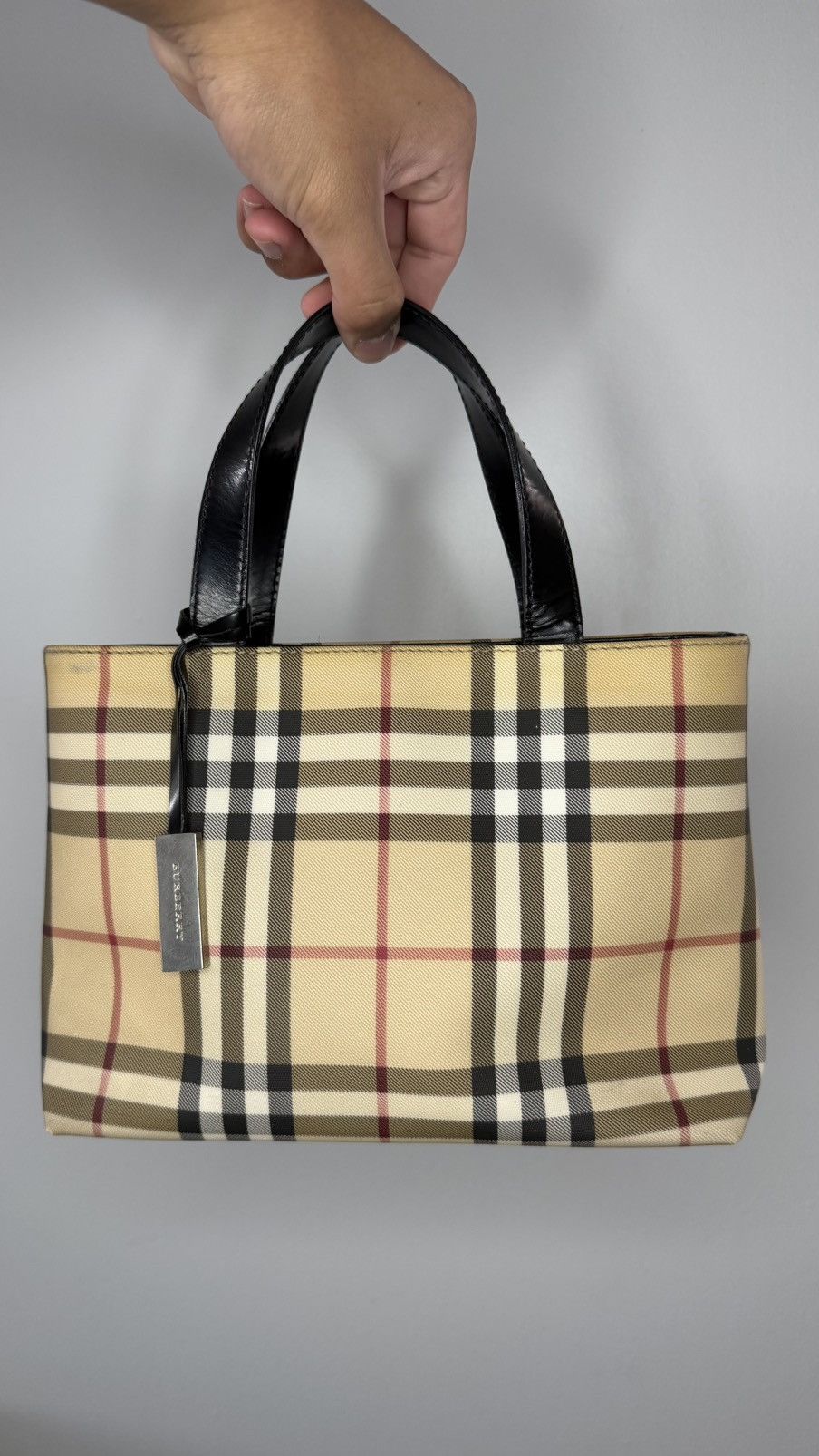Burberry Burberry Nova Check Small Tote Size ONE SIZE - 1 Thumbnail
