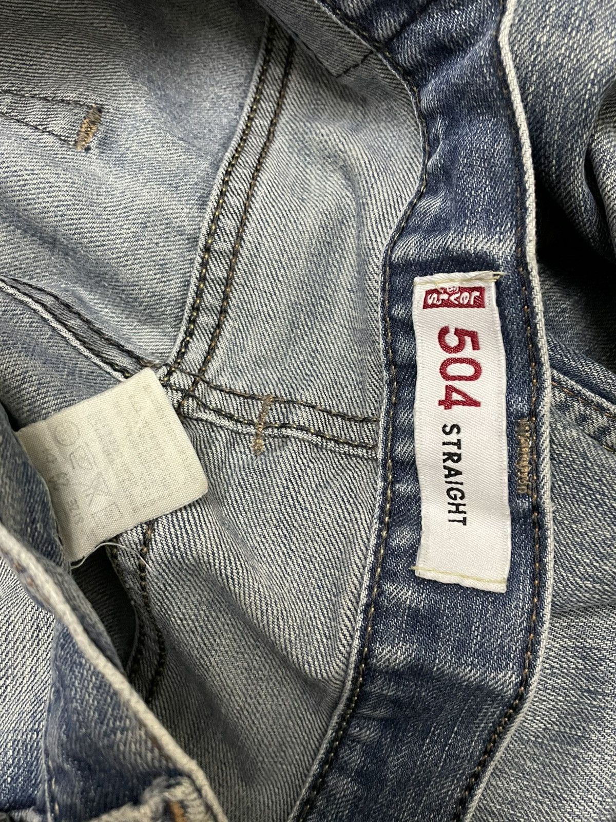 Levi's Vintage Clothing VINTAGE 504 LEVIS USA DESIGNER 90S RIPPED OG STYLE DENIM Size US 30 / EU 46 - 17 Thumbnail
