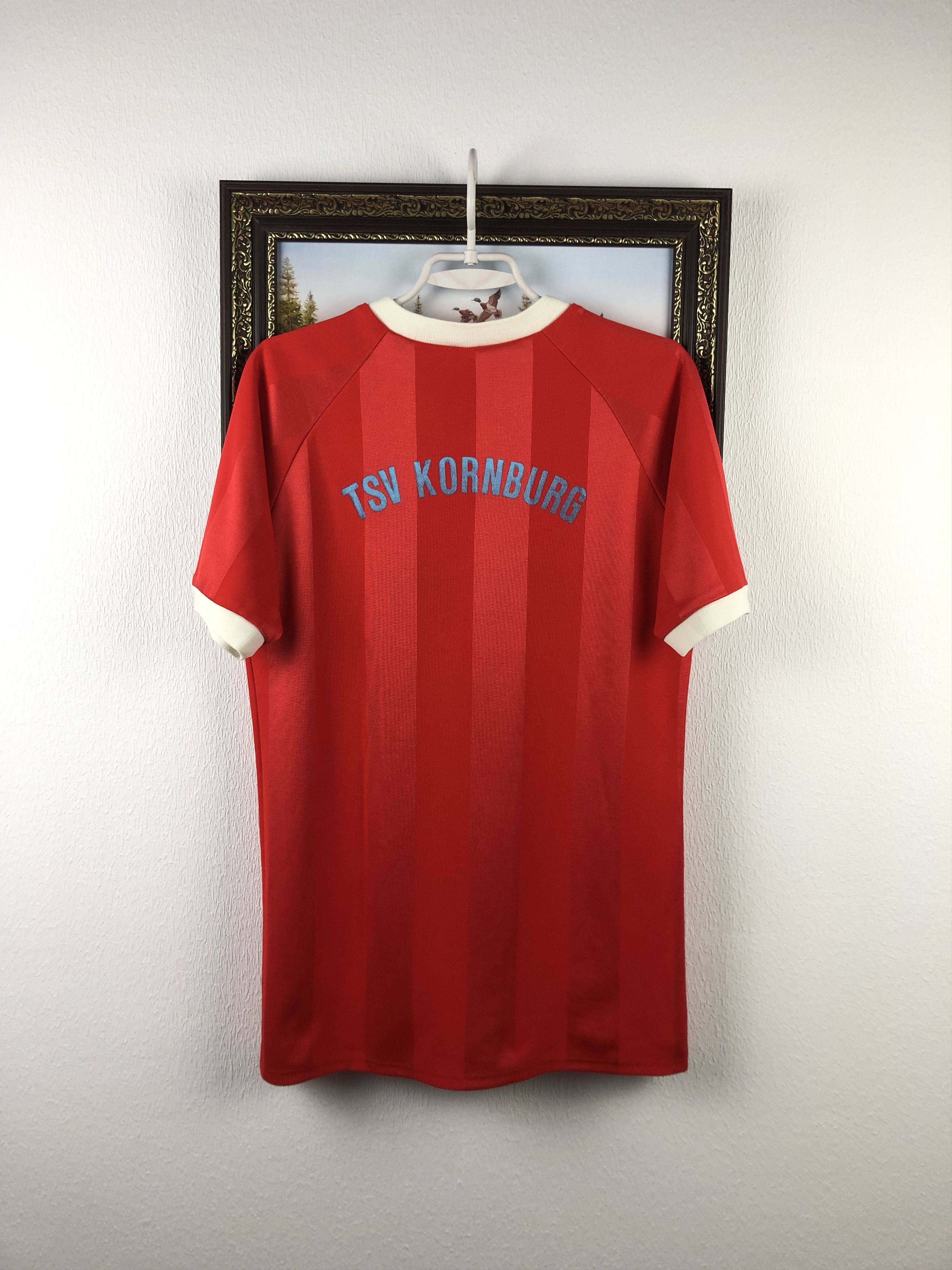 Vintage Vintage 80s TSV Kornburg Football Shirt Soccer Jersey Trikot Size US M / EU 48-50 / 2 - 9 Thumbnail