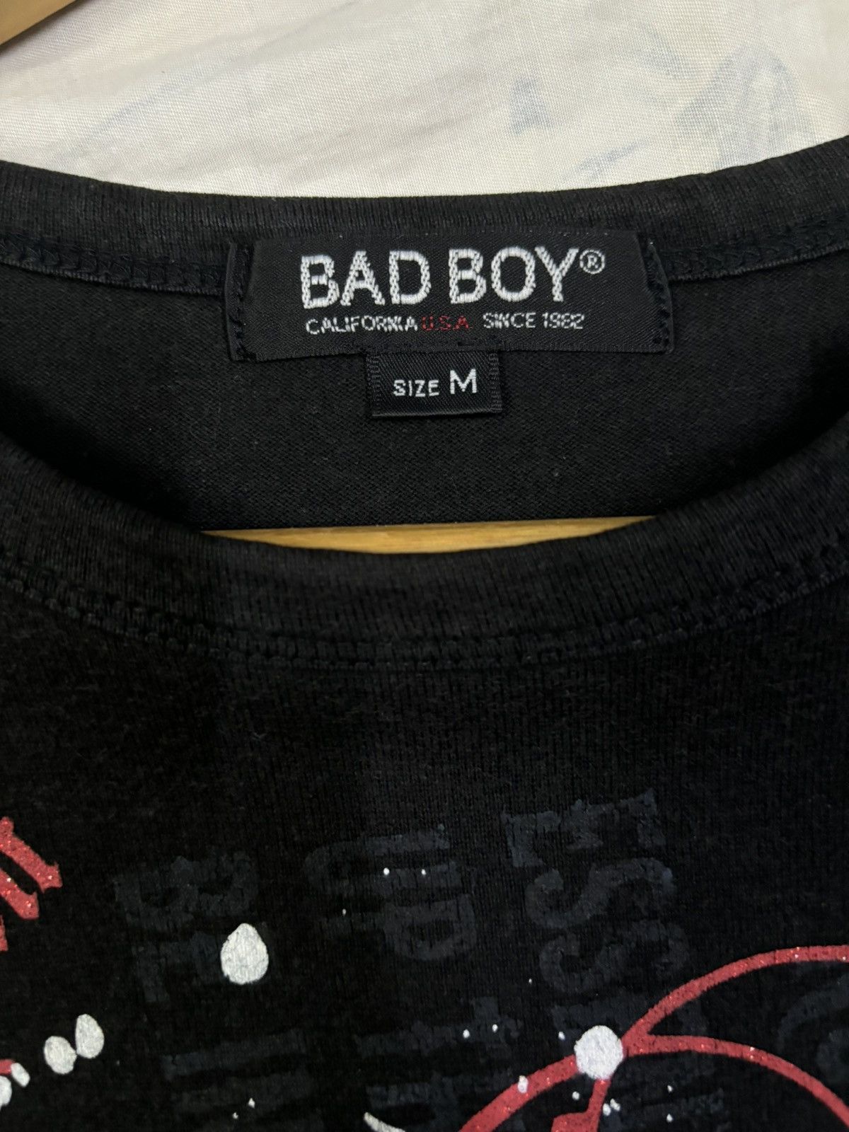 Le Grande Bleu (L.G.B.) Vintage Badboy Poem Printed Bondage Punk Style T-shirt Size US S / EU 44-46 / 1 - 17 Thumbnail
