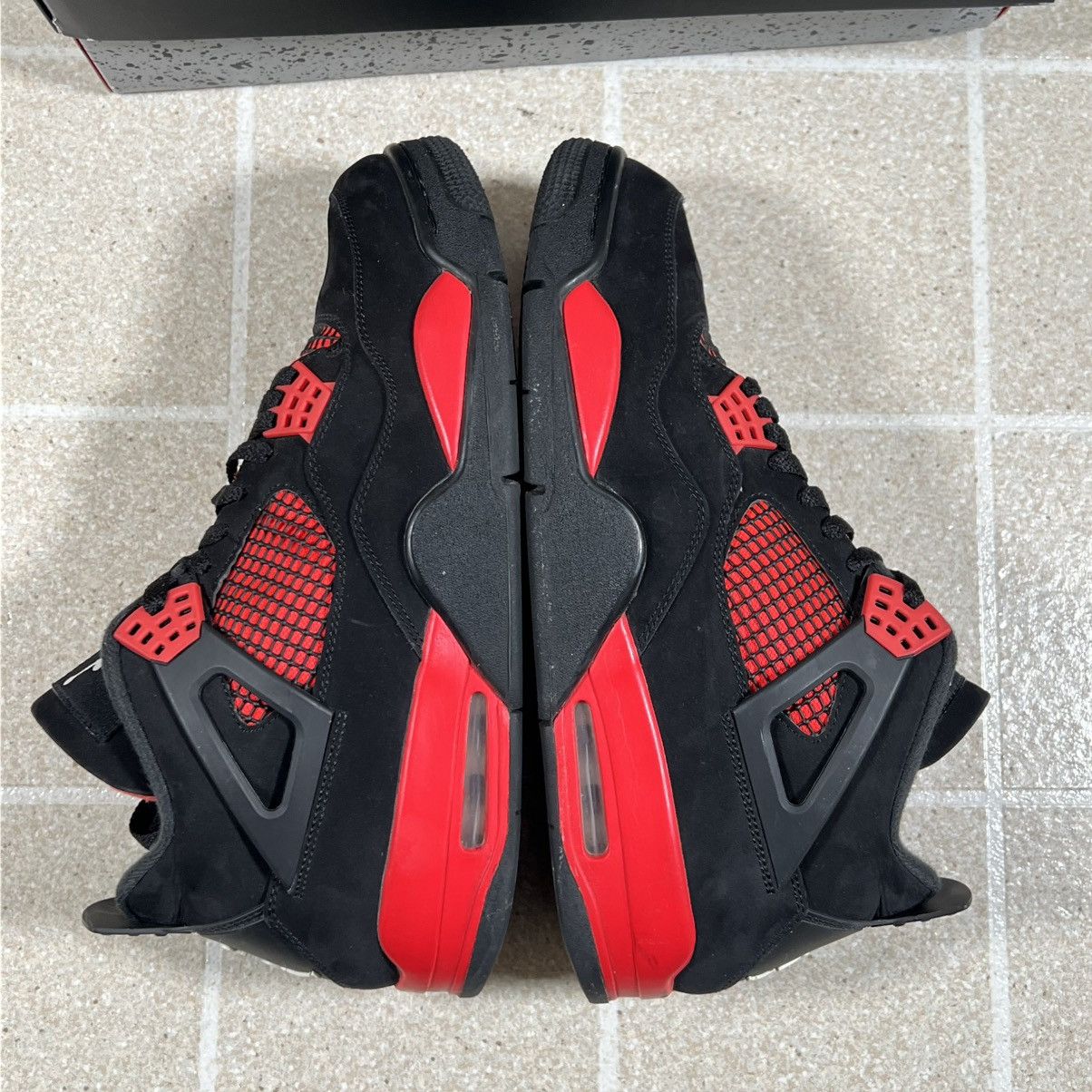 Jordan Brand Size 12 - Air Jordan 4 Retro Mid Red Thunder (CT8527-016) Size US 12 / EU 45 - 7 Thumbnail