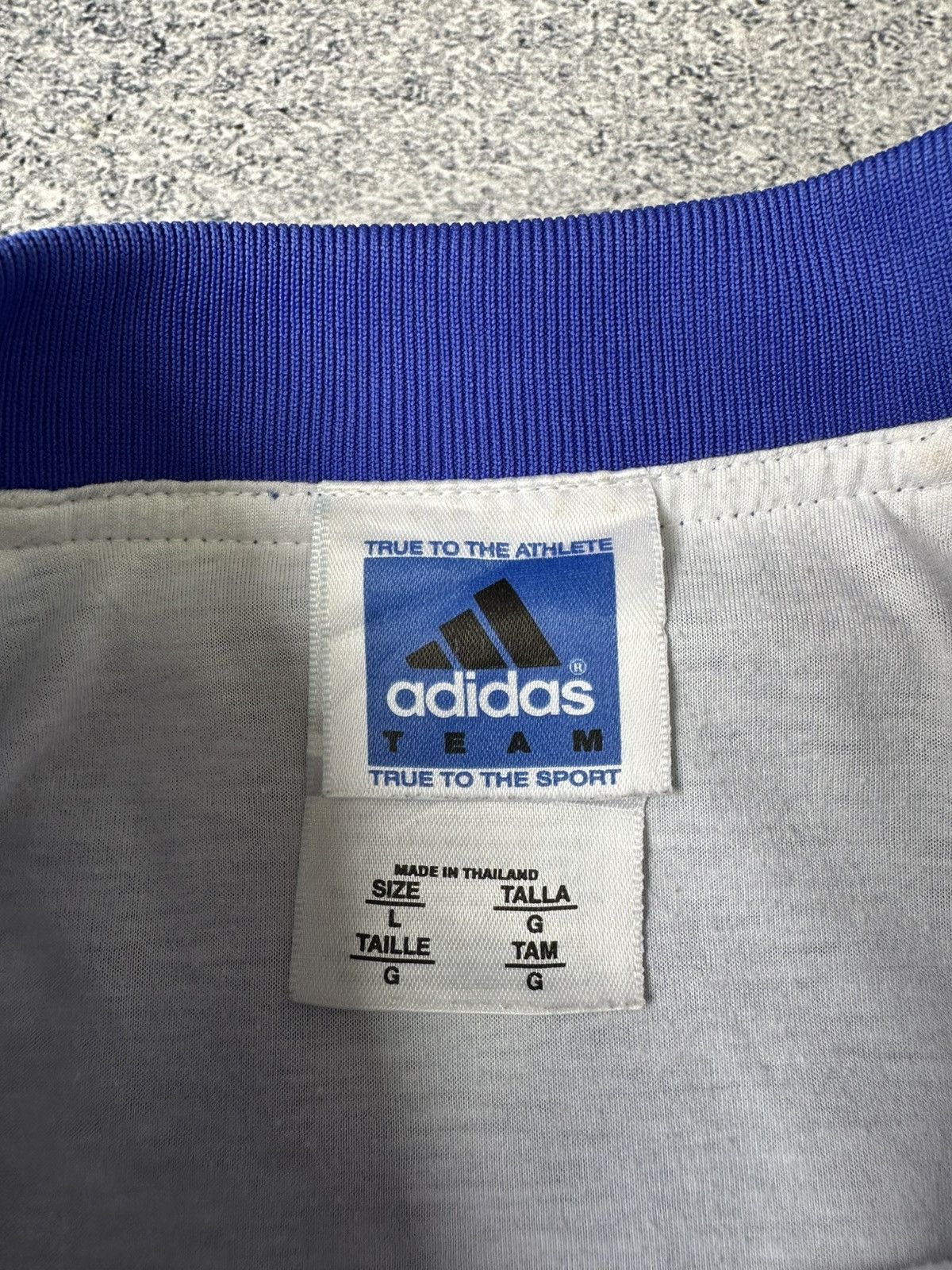 Adidas Vintage Adidas Eastern Connecticut Baseball Nylon Sweatshirt Size US L / EU 52-54 / 3 - 4 Thumbnail