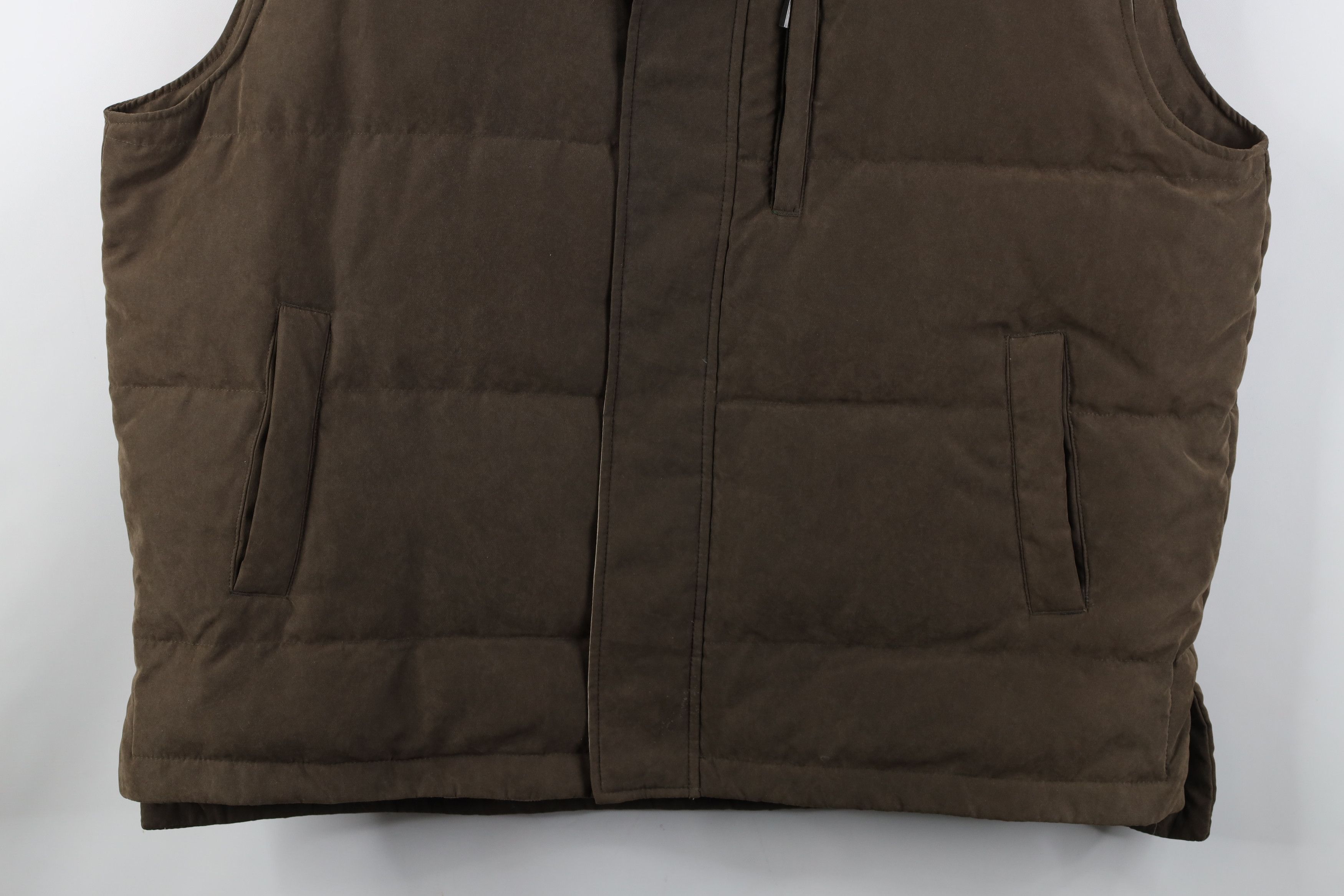 Vintage Vintage 90s Y2K Streetwear Microfiber Puffer Vest Jacket Size US XL / EU 56 / 4 - 3 Thumbnail