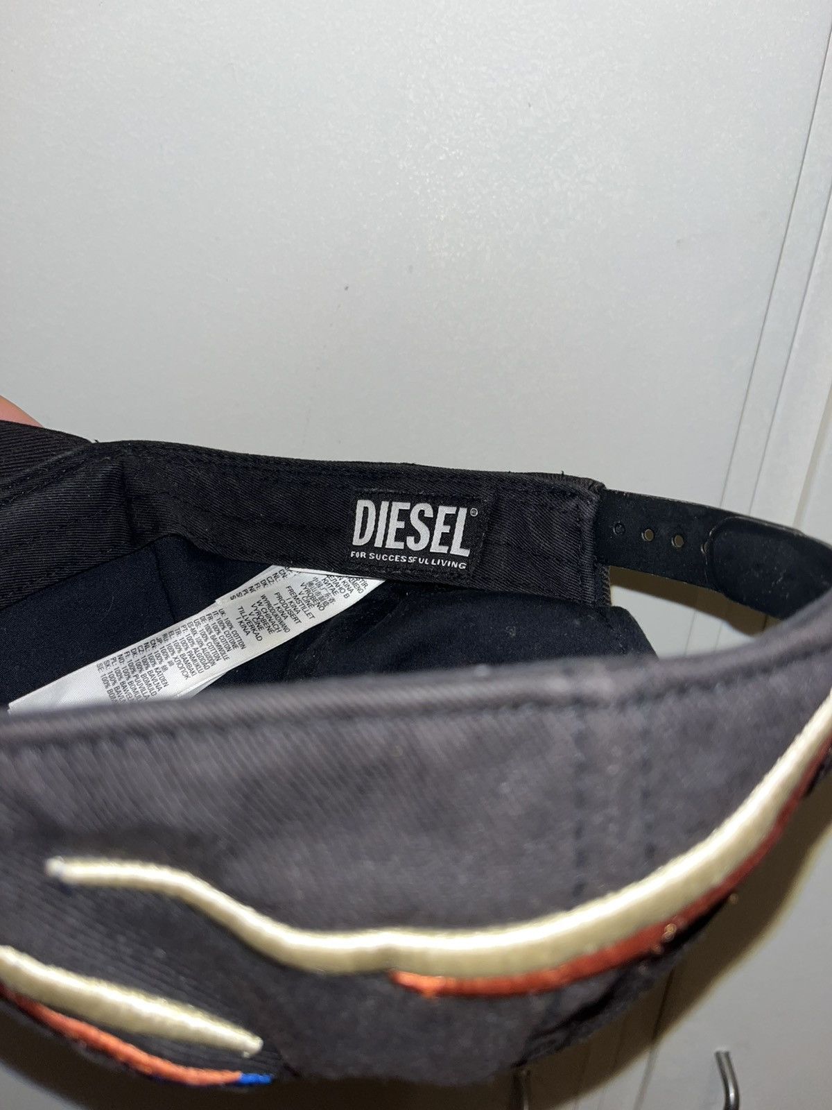 Diesel Diesel cap embroidered Size ONE SIZE - 3 Thumbnail