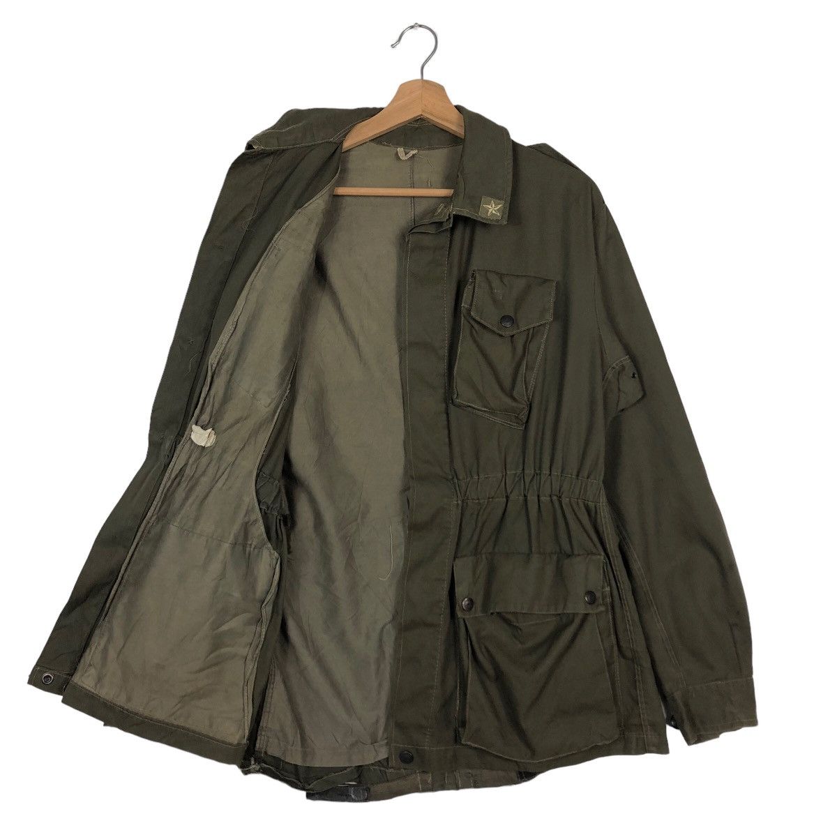 Vintage 🔥Vintage Cargo Pocket Inspector Jacket Military Multi Size US M / EU 48-50 / 2 - 9 Thumbnail