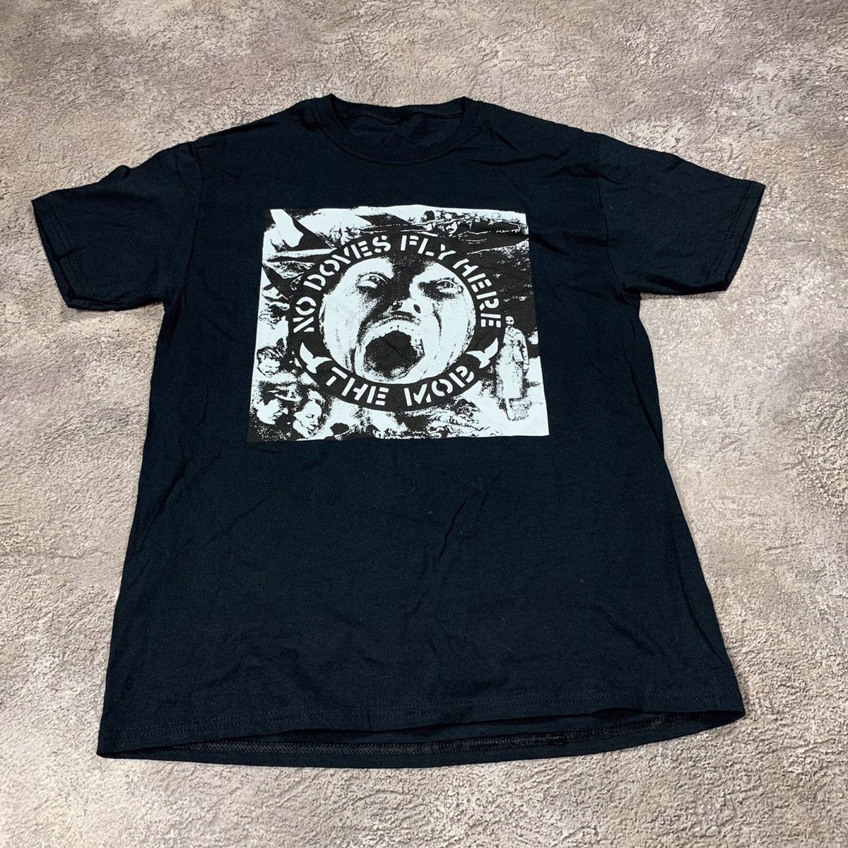 Vintage Vintage Y2K Graphic Tee Skull Horror Punk Grunge Black S Size US S / EU 44-46 / 1 - 2 Thumbnail