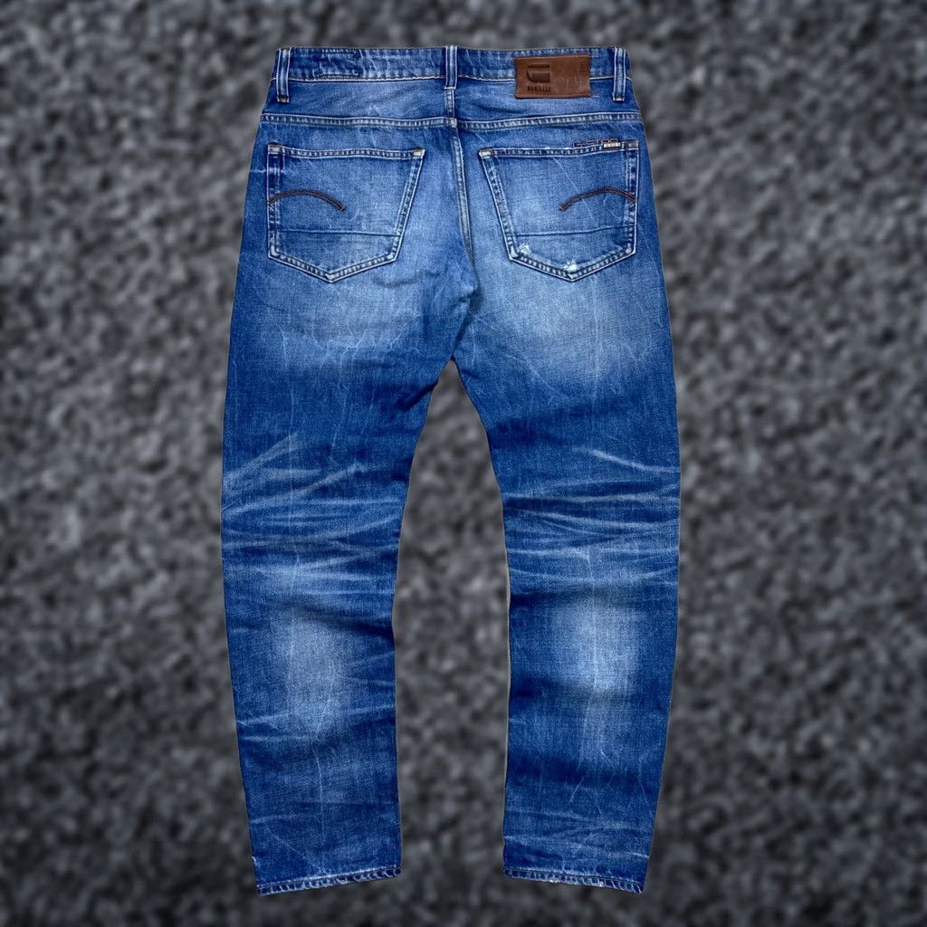 G-Star VINTAGE G Star Raw Denim Jeans 33 Mens Jeans Slim Regular jeans Blue 90s Stars Fashion Mens Size US 33 - 1 Thumbnail