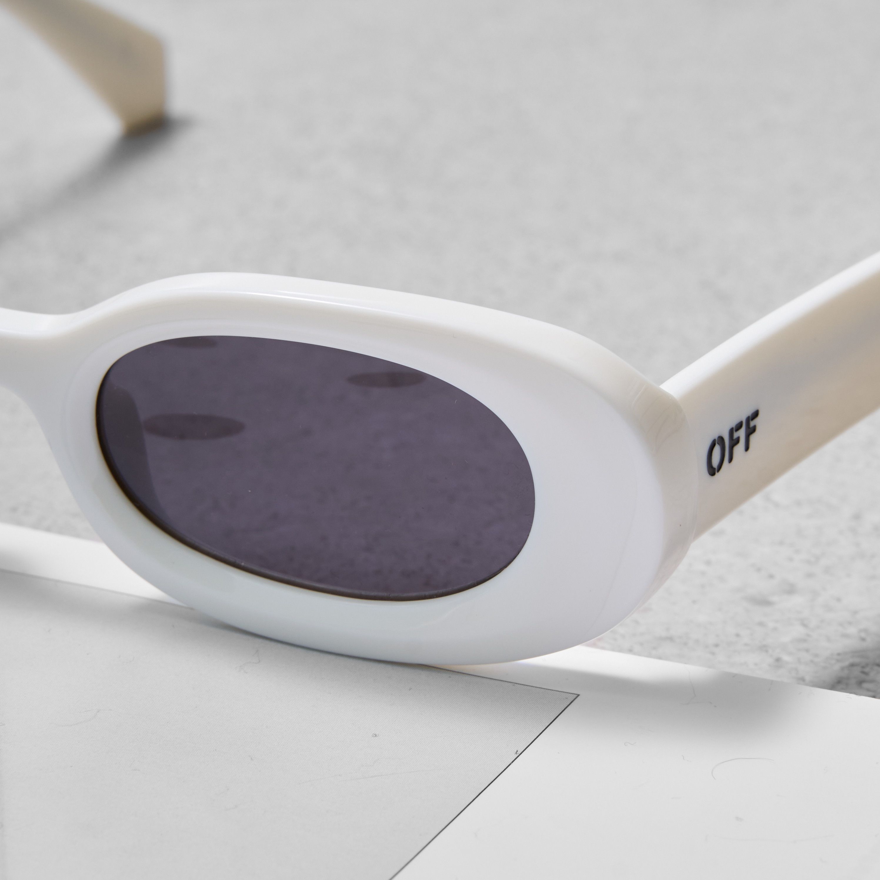 Off-White OFF WHITE Amalfi Oval-Frame Sunglasses Size ONE SIZE - 4 Thumbnail