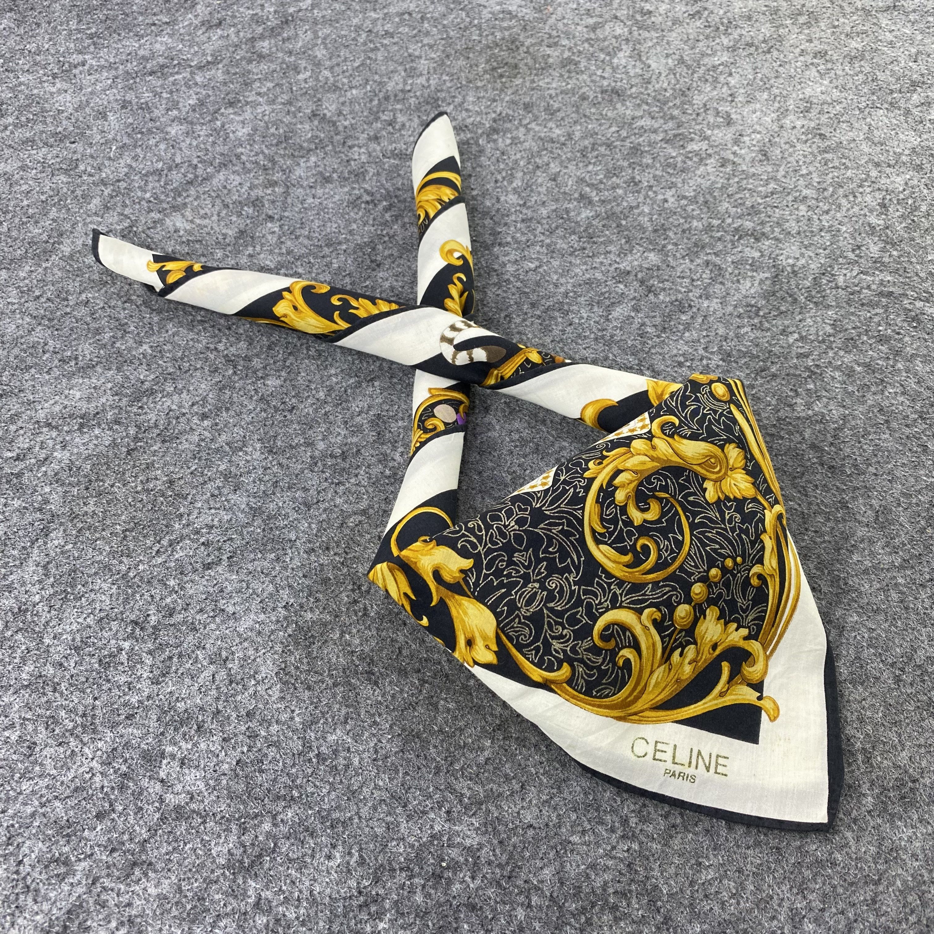 Celine Celine Handkerchief / Bandana / Neckerchief-B1301 Size ONE SIZE - 1 Thumbnail
