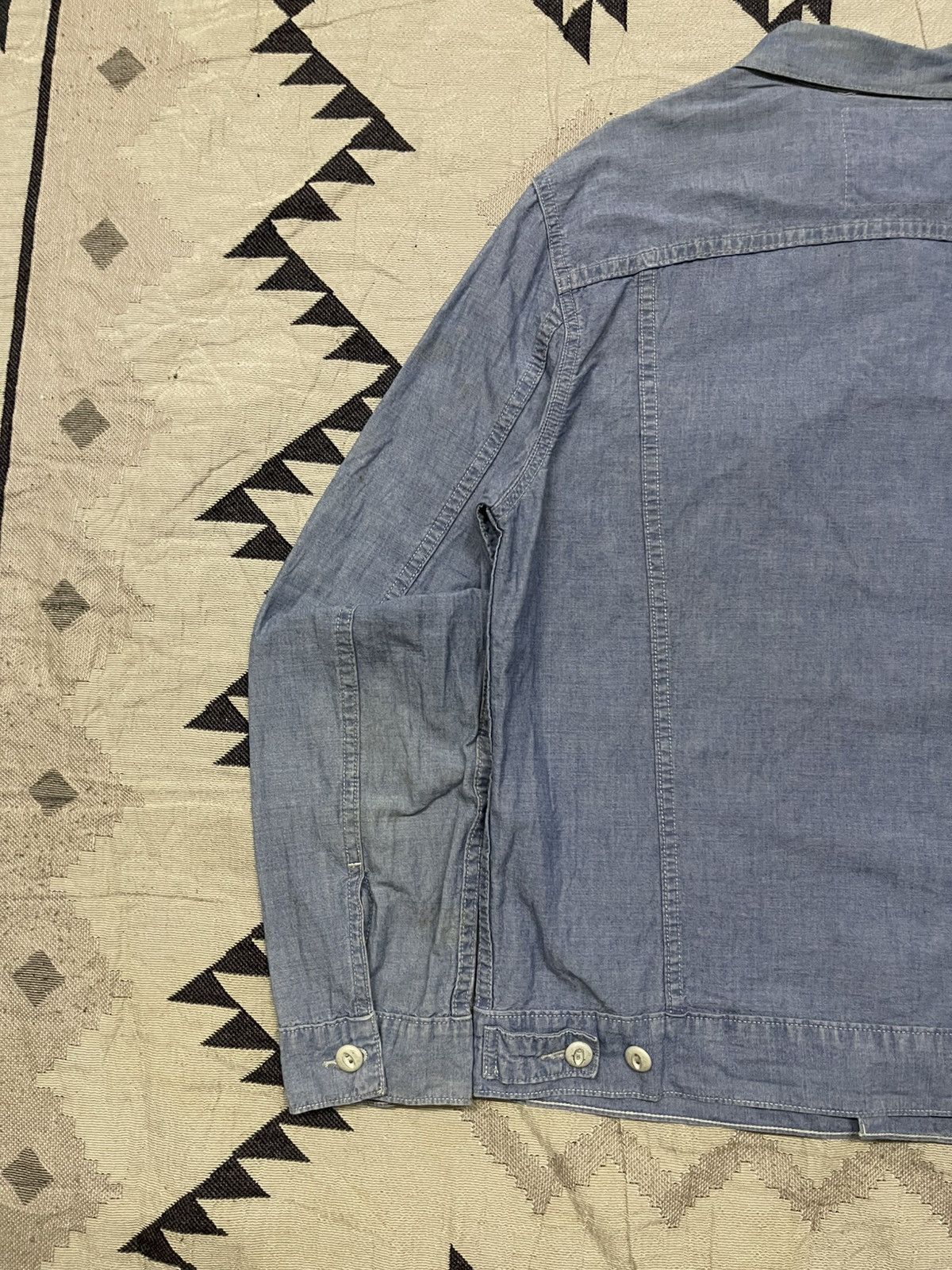 Levi's 2000s LEVIS SOFT DENIM LIGHT JACKET Size US M / EU 48-50 / 2 - 16 Thumbnail