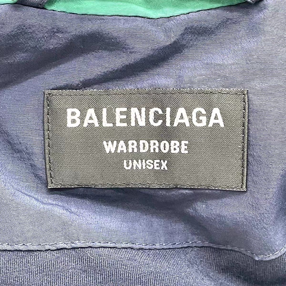 Balenciaga Balenciaga Sportyb Embroidered Color-Block Blue and Green Size US S / EU 44-46 / 1 - 13 Thumbnail