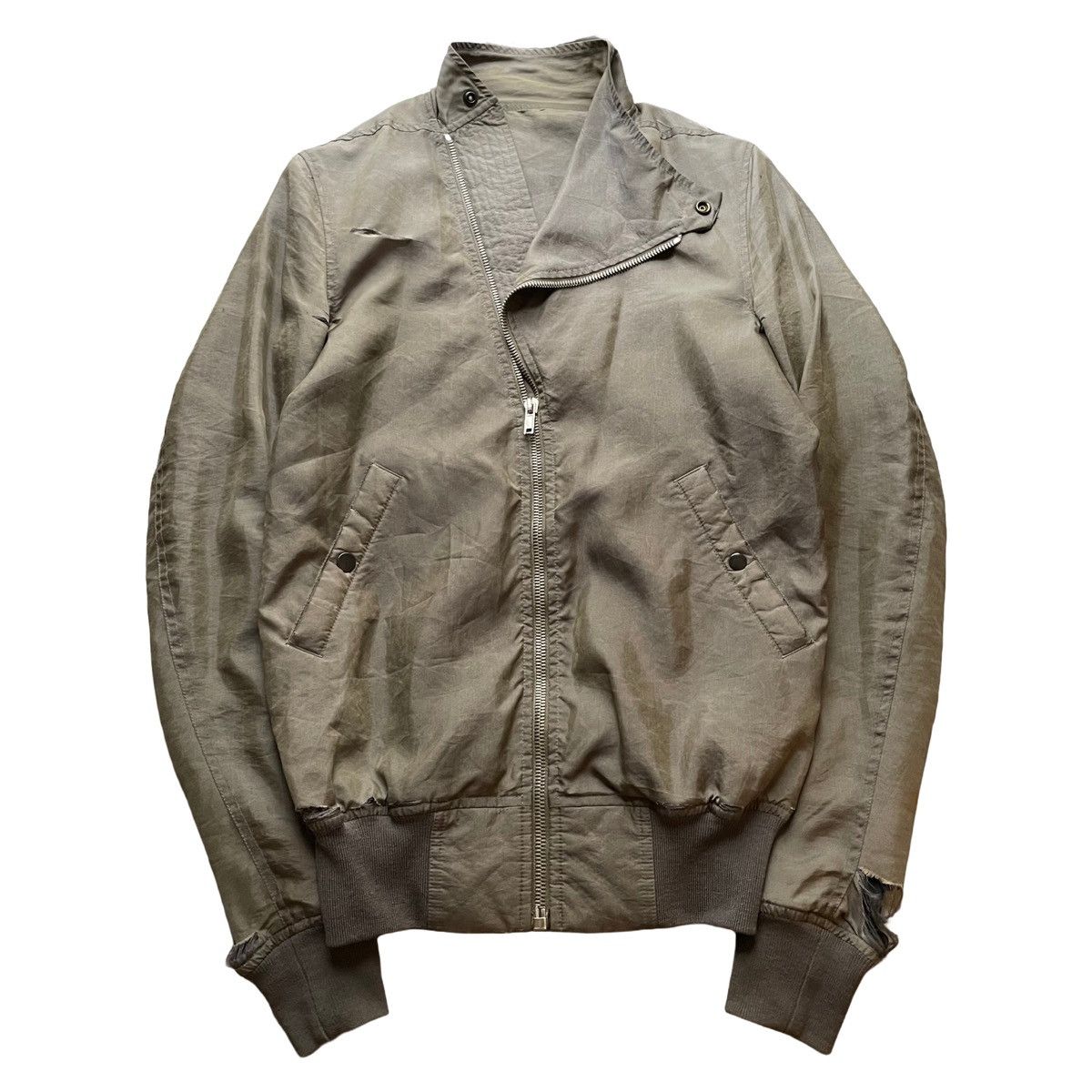 Rick Owens Rick Owens 12SS “Naska” Nylon Mollino Bomber Jacket Size US S / EU 44-46 / 1 - 2 Thumbnail