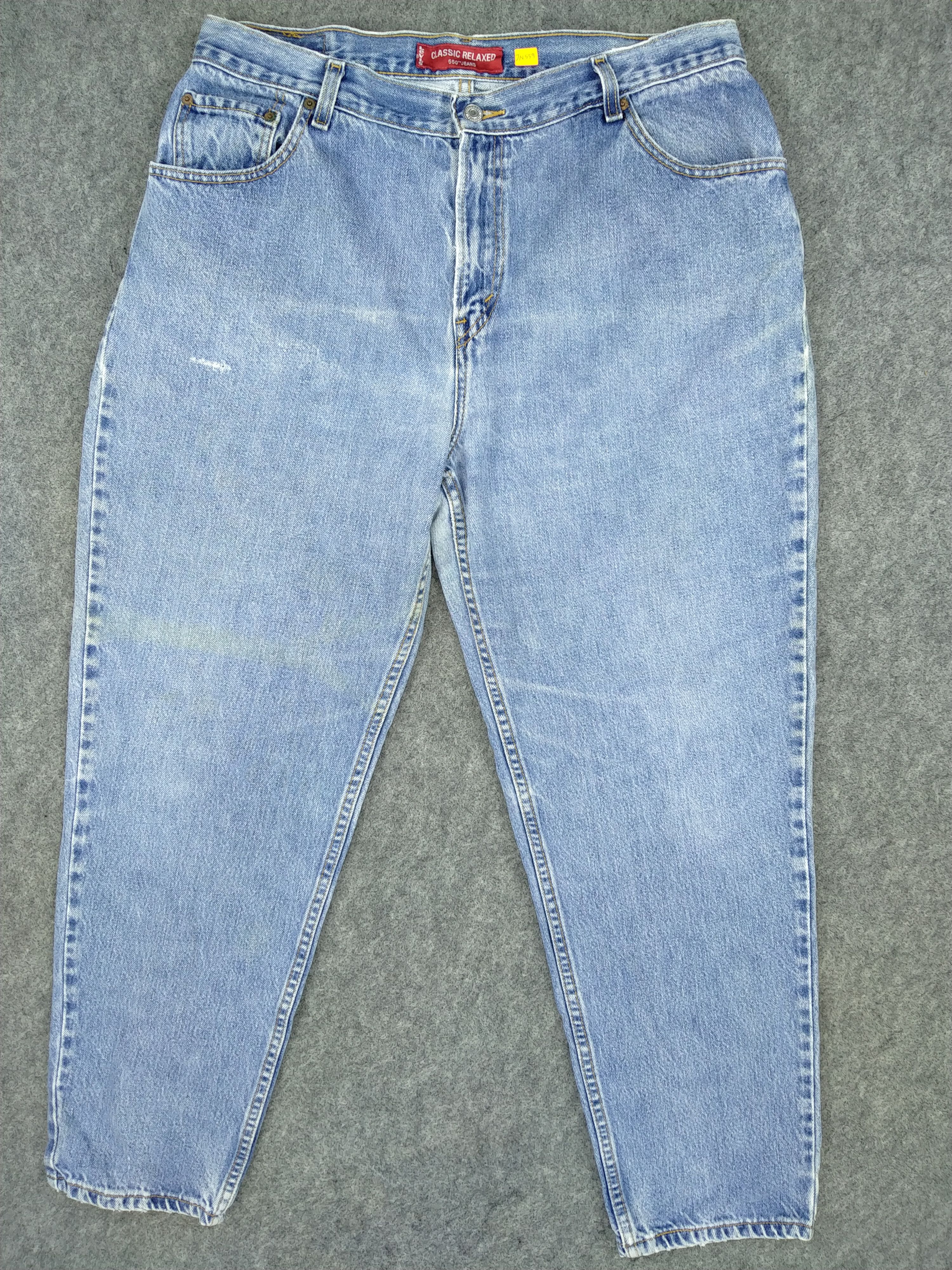 Levi's Vintage Levi's 550 Classic Relaxed Denim 36 x 28.5 -JN559 Size US 36 / EU 52 - 1 Thumbnail