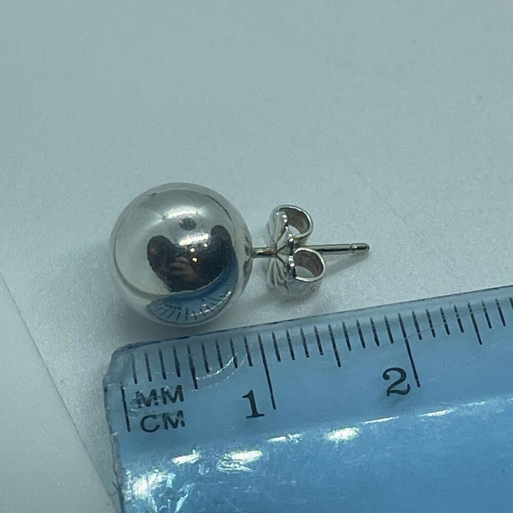 Tiffany & Co. Tiffany Sterling Silver Hardwear Bead Ball Stud Earrings Size ONE SIZE - 8 Thumbnail