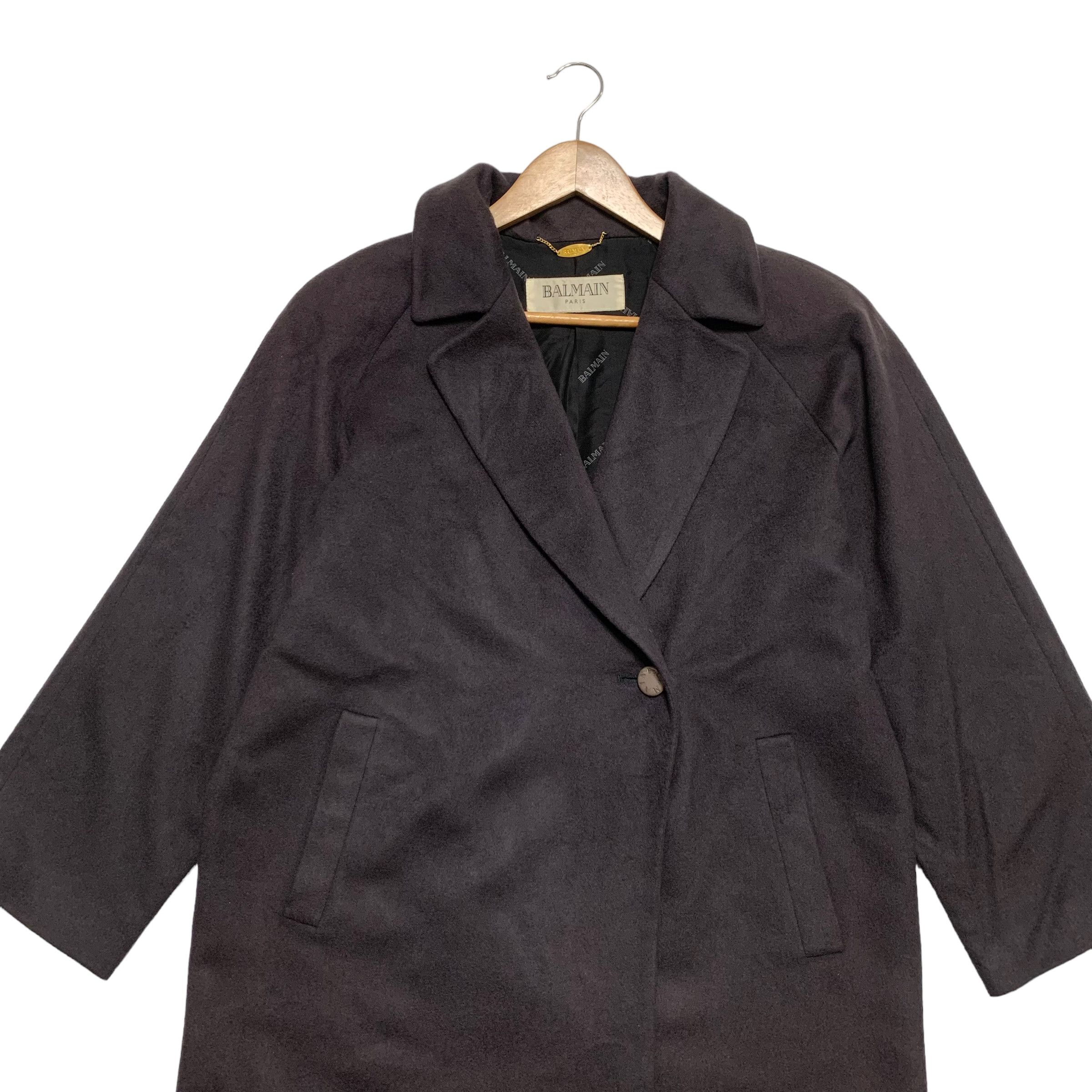 Balmain Balmain Paris Cashmere Coat Size M / US 6-8 / IT 42-44 - 5 Thumbnail