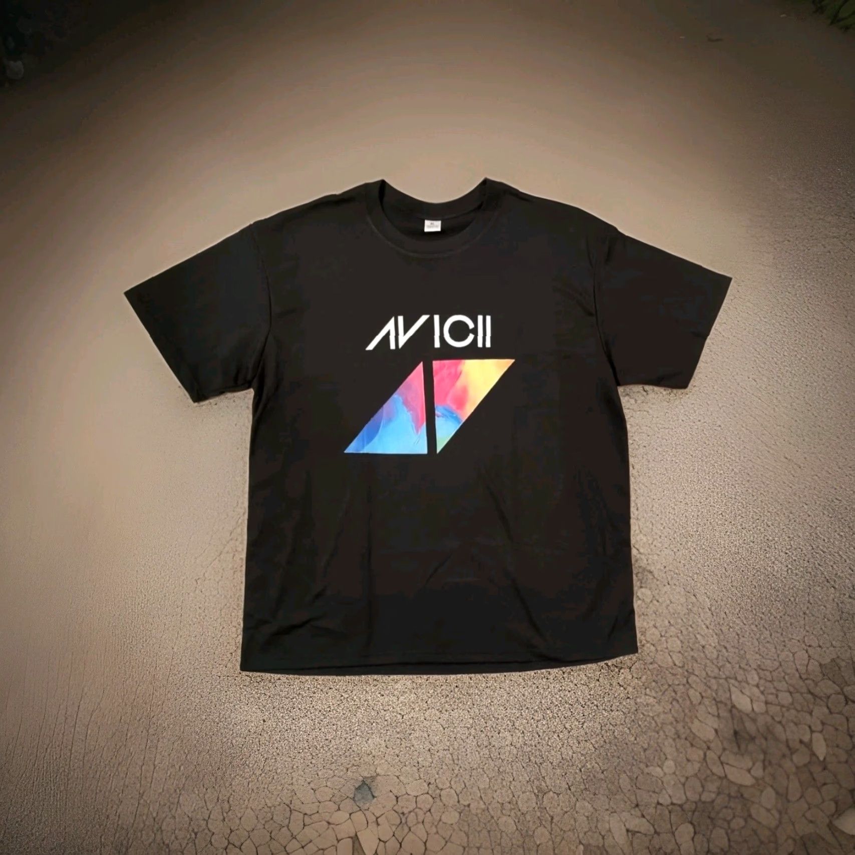 Logo 7 Vintage Avicii Logo Classic Black Extra Large Black T Shirt 46" Chest 30" Length Size US XL / EU 56 / 4 - 2 Thumbnail